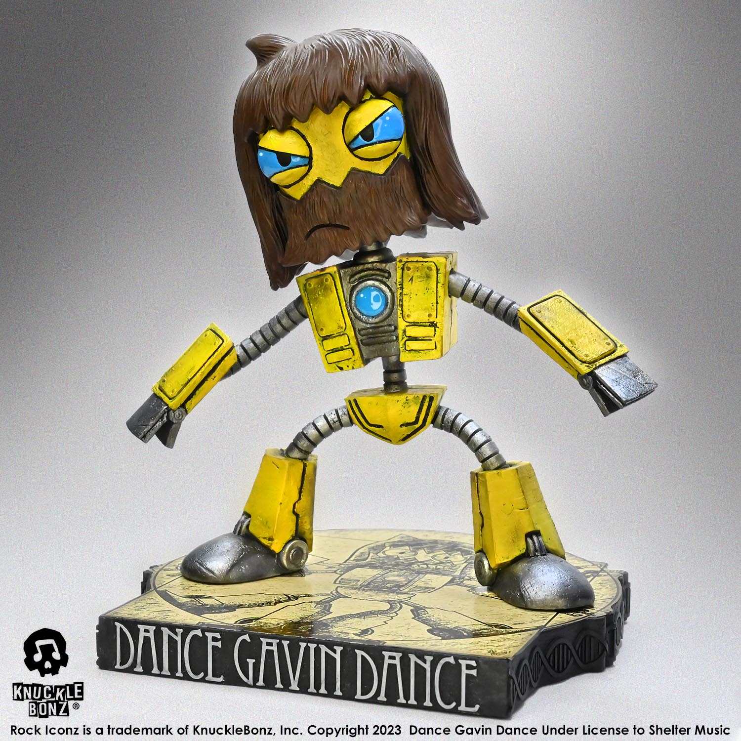 Dance Gavin Dance Robot KnuckleBonz Statue