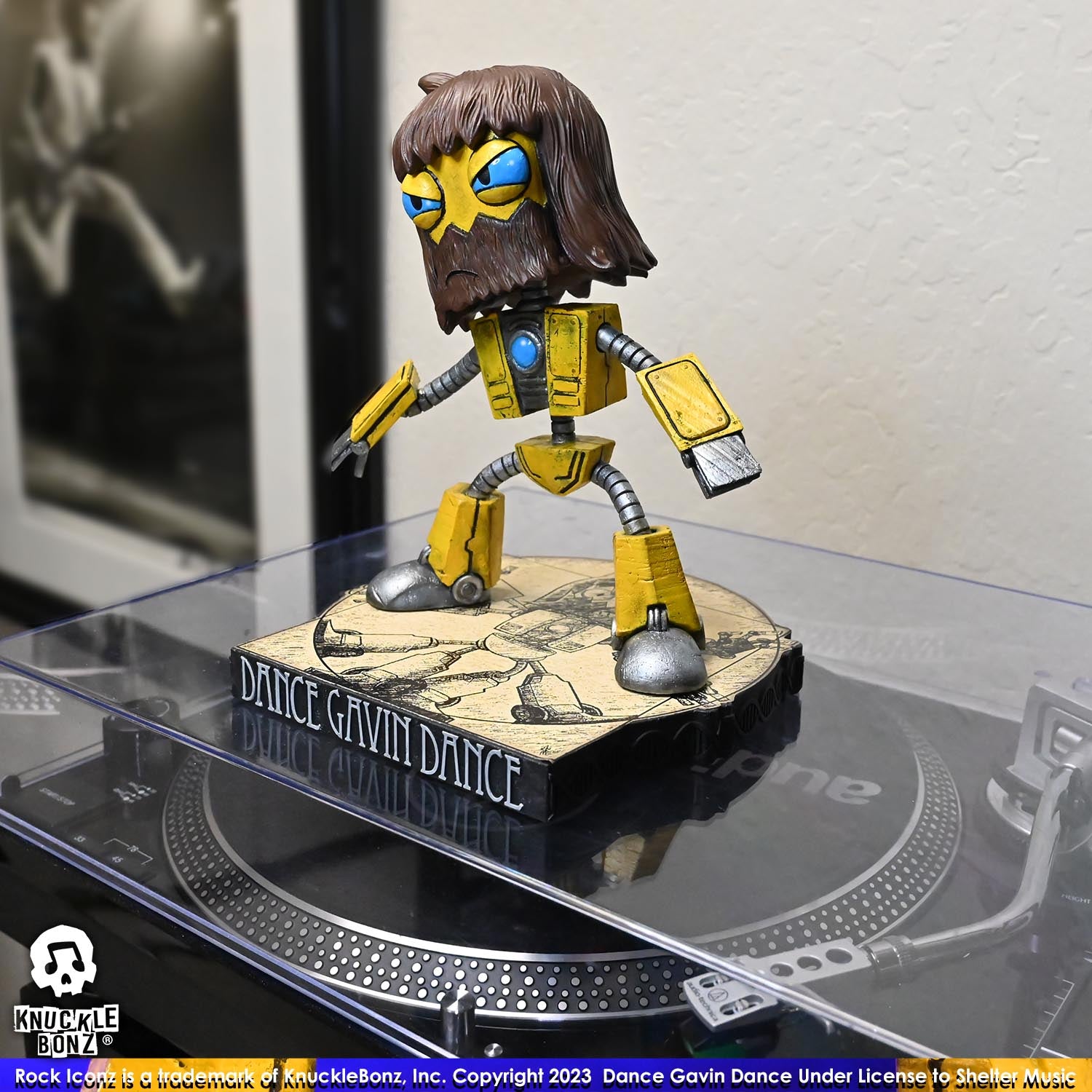Dance Gavin Dance Robot KnuckleBonz Statue