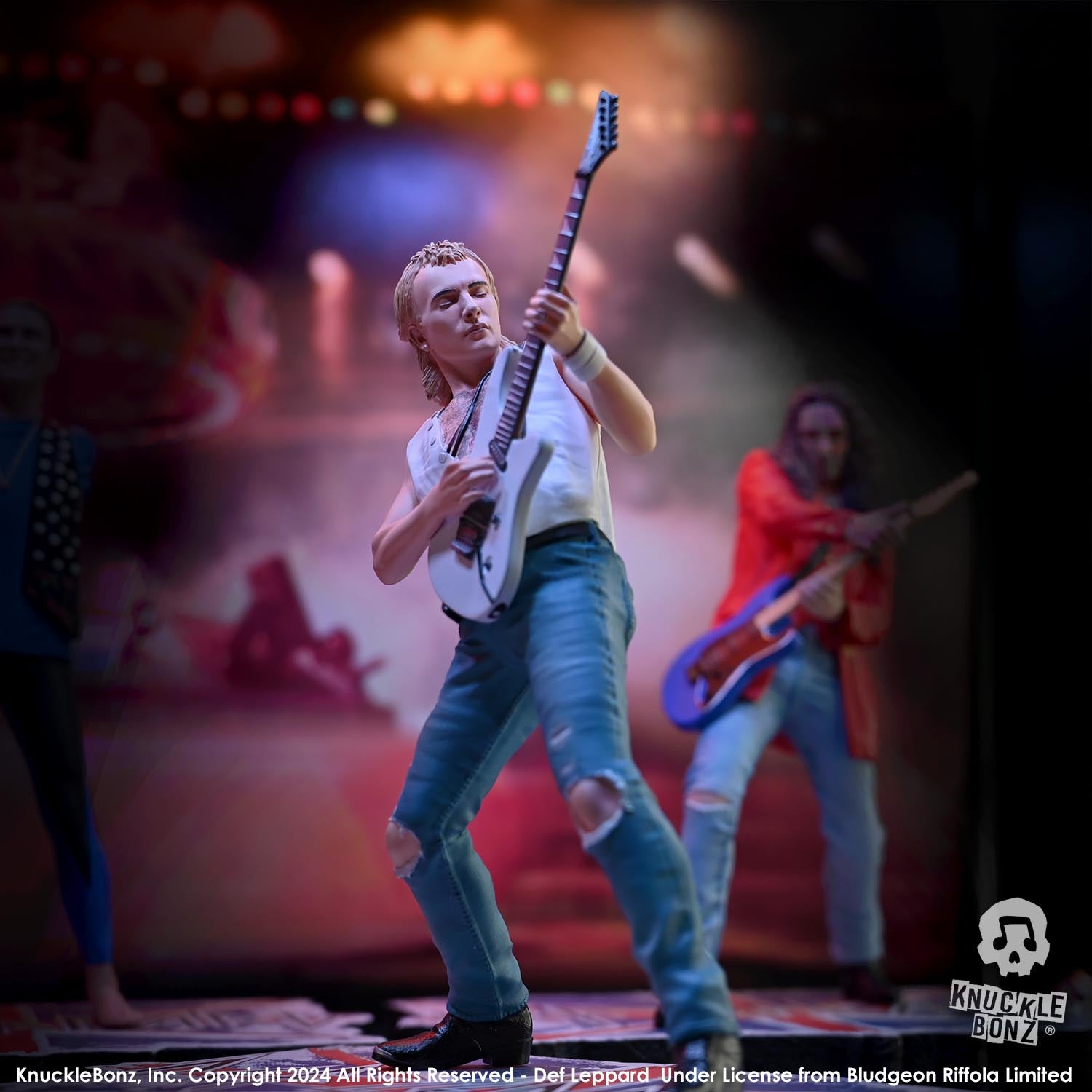 Def Leppard Phil Collen KnuckleBonz Statue