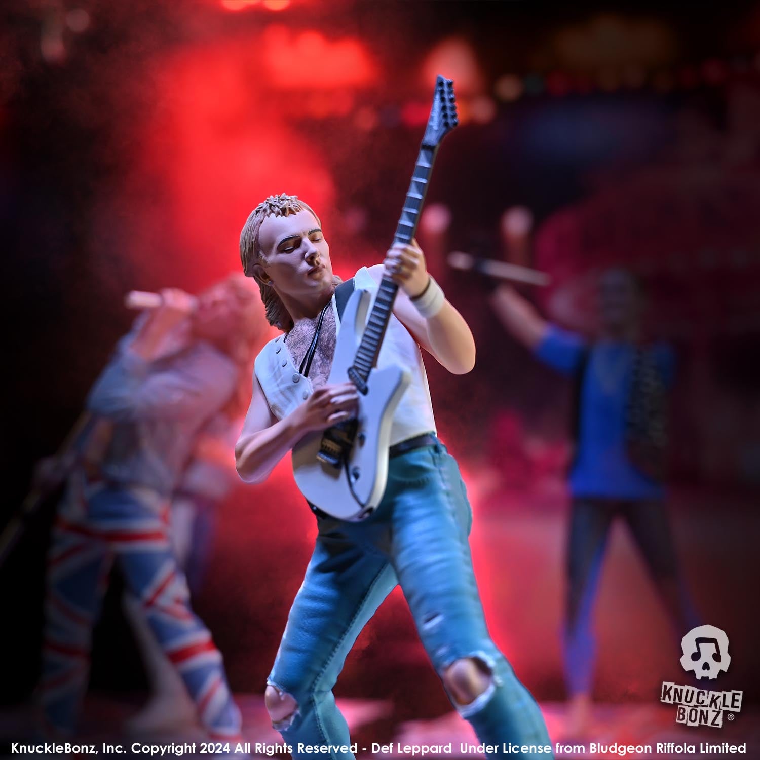 Def Leppard Phil Collen KnuckleBonz Statue