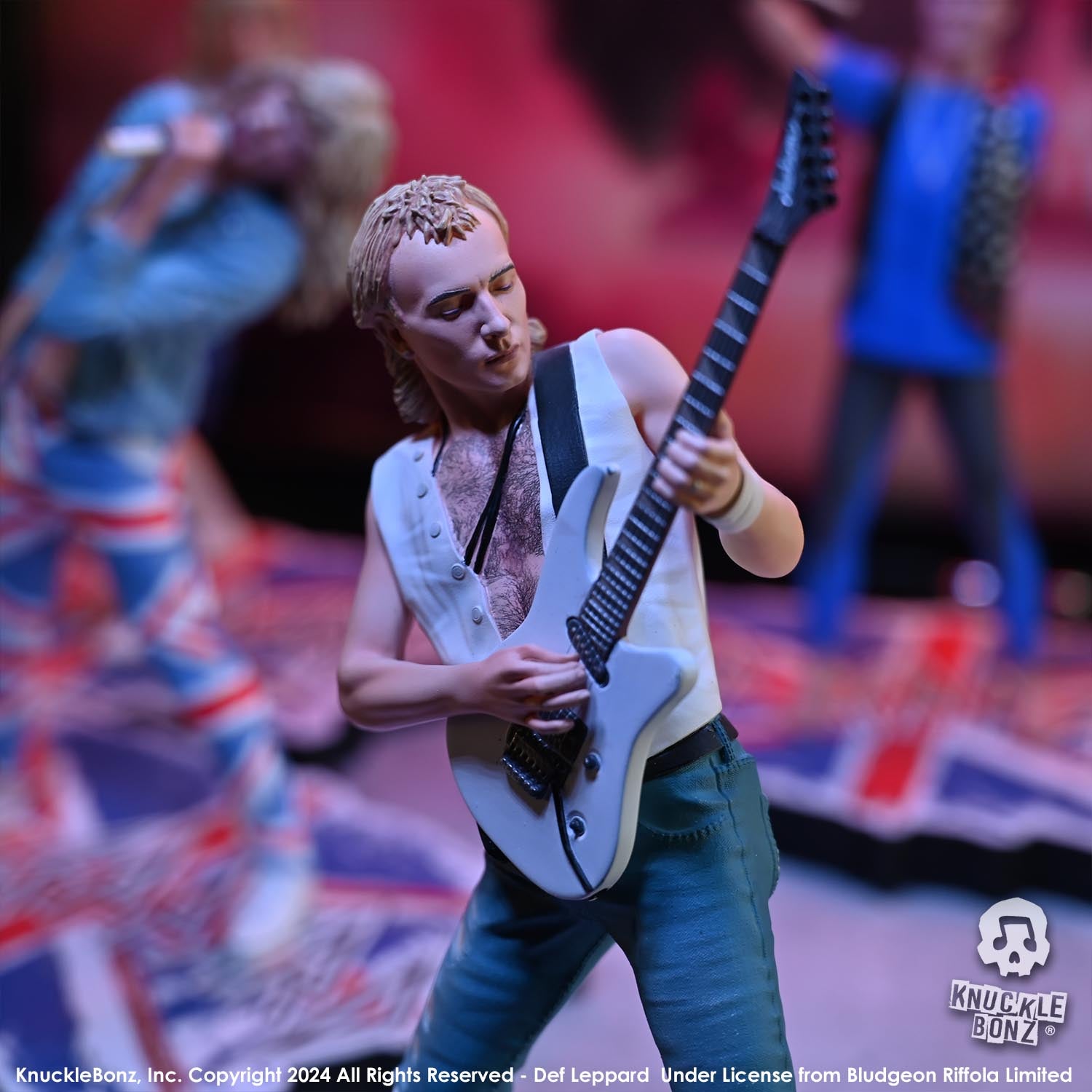 Def Leppard Phil Collen KnuckleBonz Statue