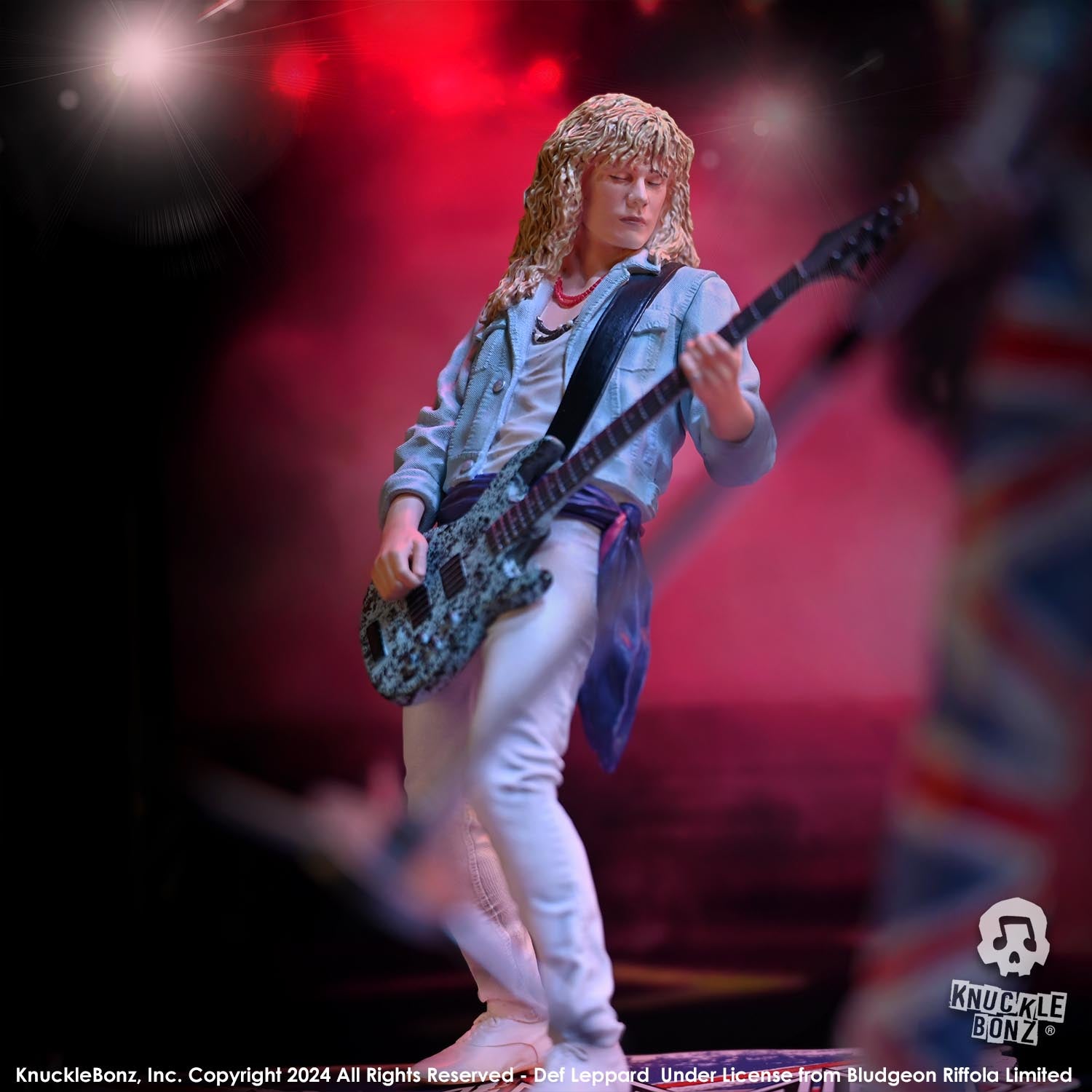 Def Leppard Rick Savage KnuckleBonz Statue
