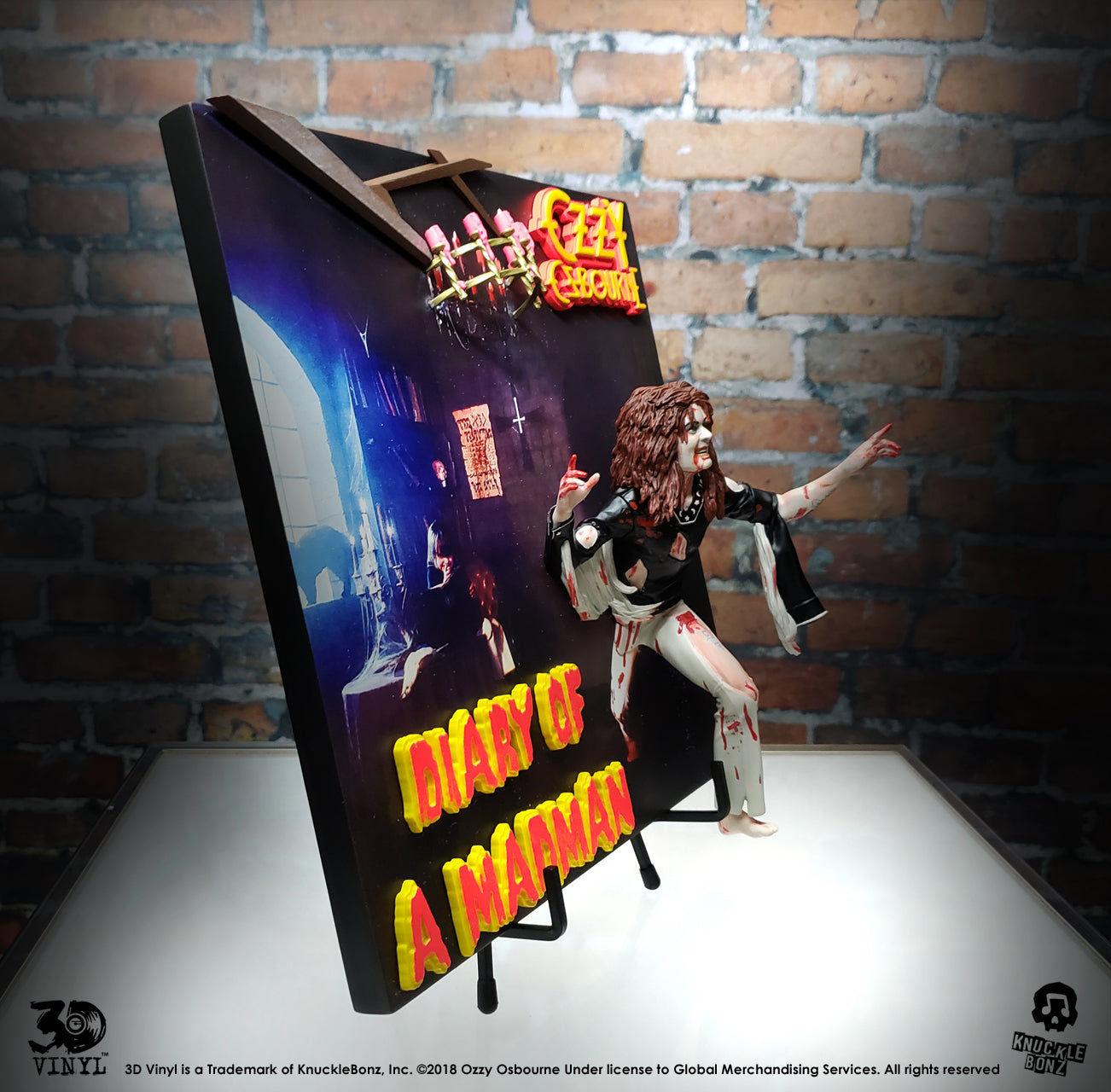 Ozzy Osbourne (Diary of a Madman) KnuckleBonz Statue