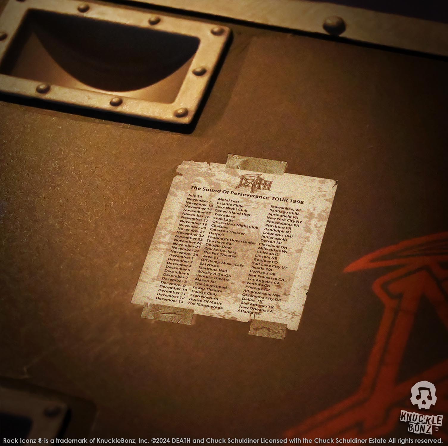 Death Road Case (The Sound of Perseverance) KnuckleBonz Statue