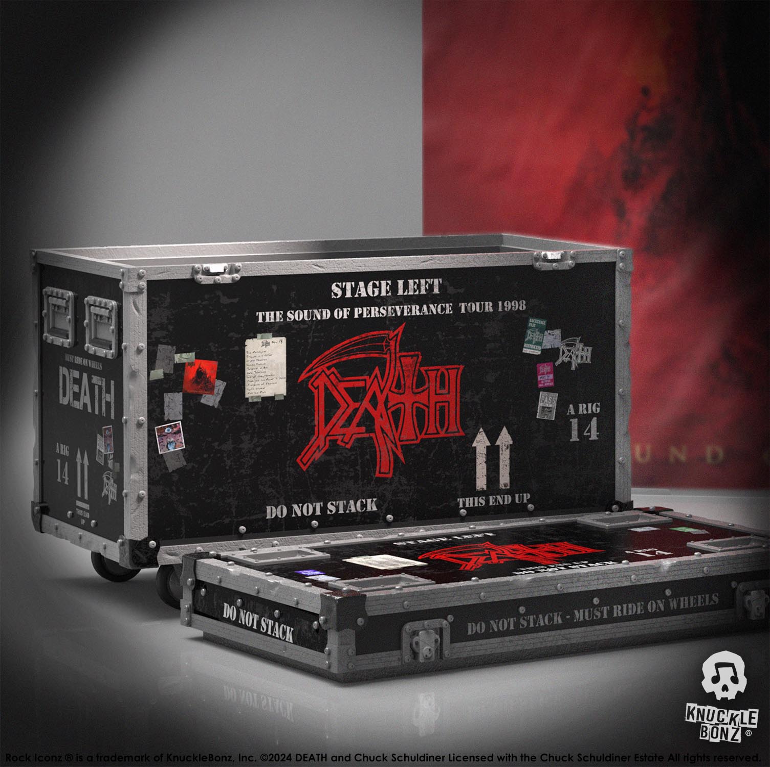 Death Road Case (The Sound of Perseverance) KnuckleBonz Statue