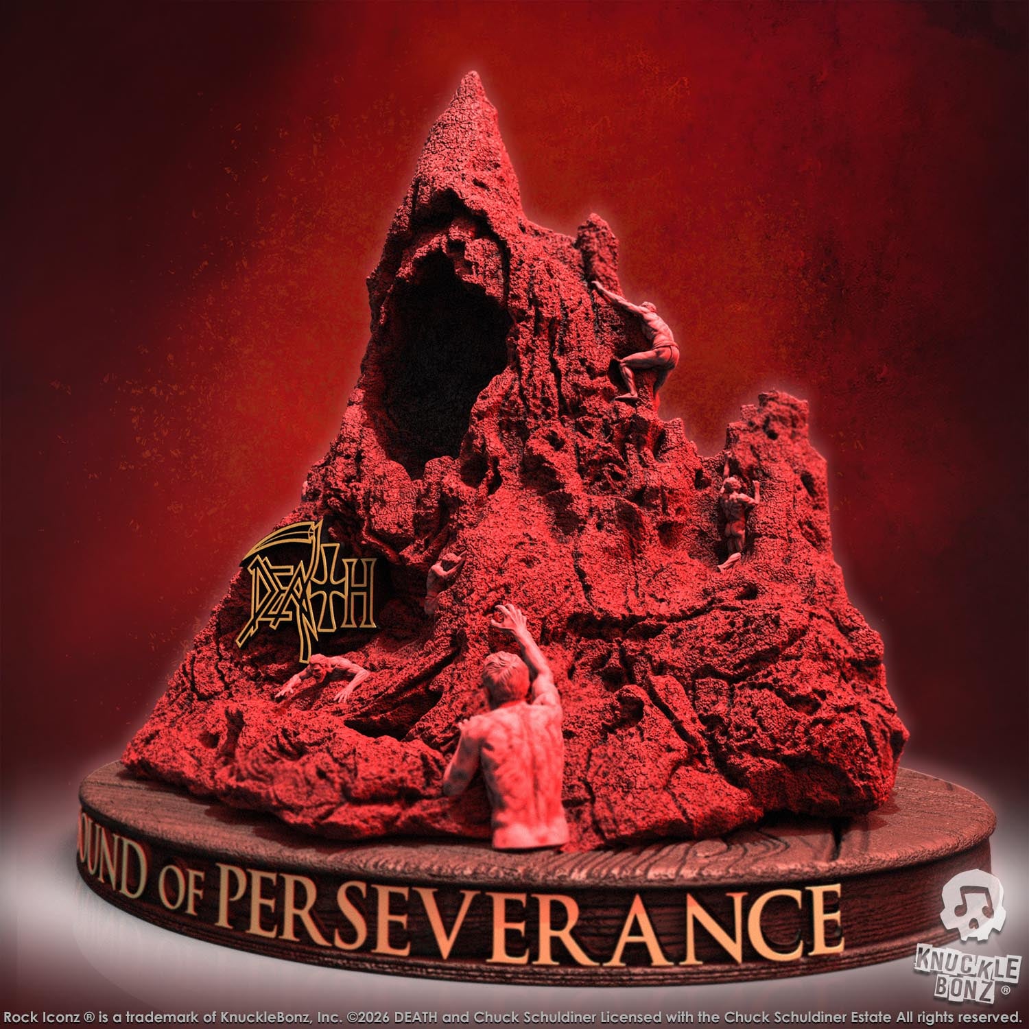 Death The Sound of Perseverance 3D Vinyl KnuckleBonz Statue