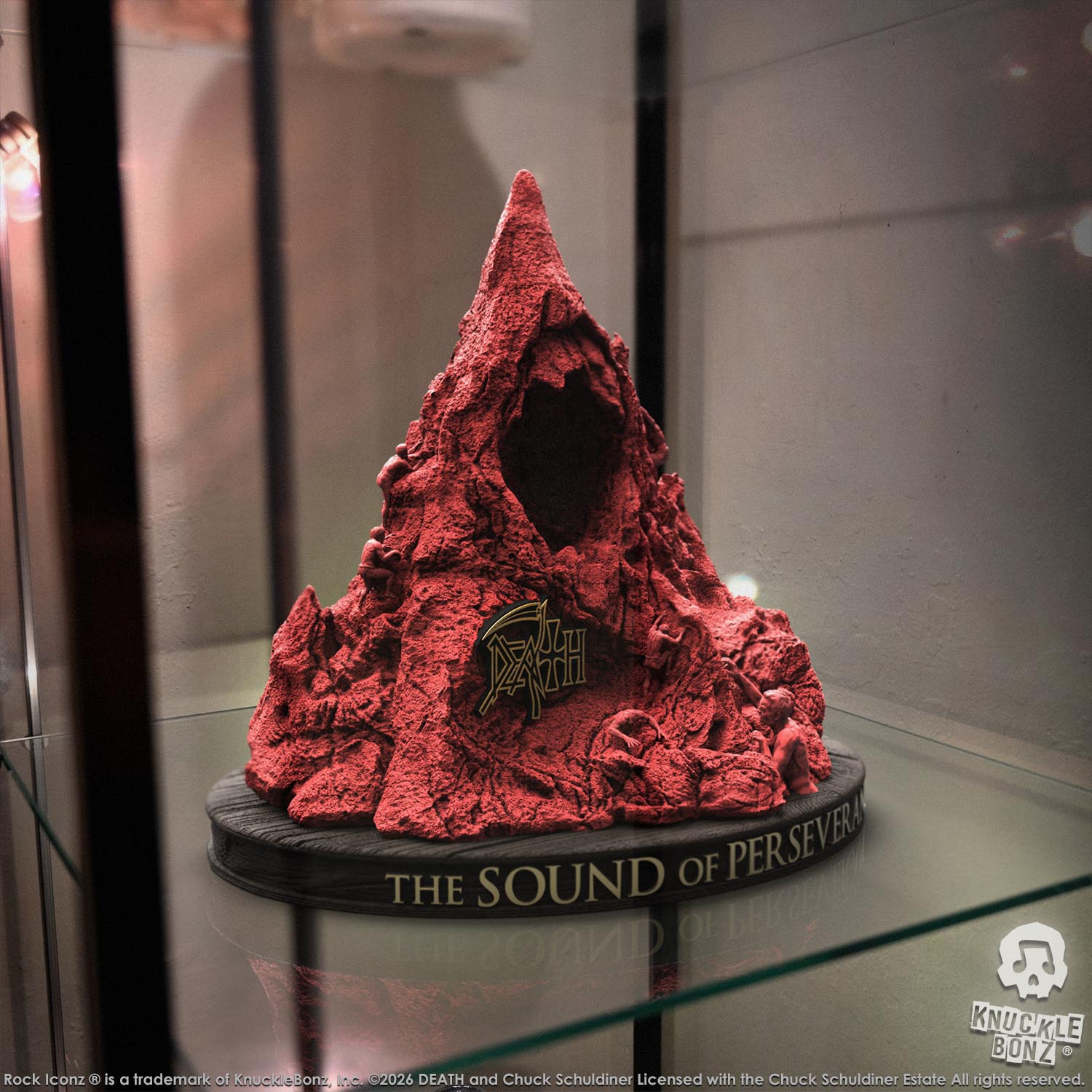 Death The Sound of Perseverance 3D Vinyl KnuckleBonz Statue