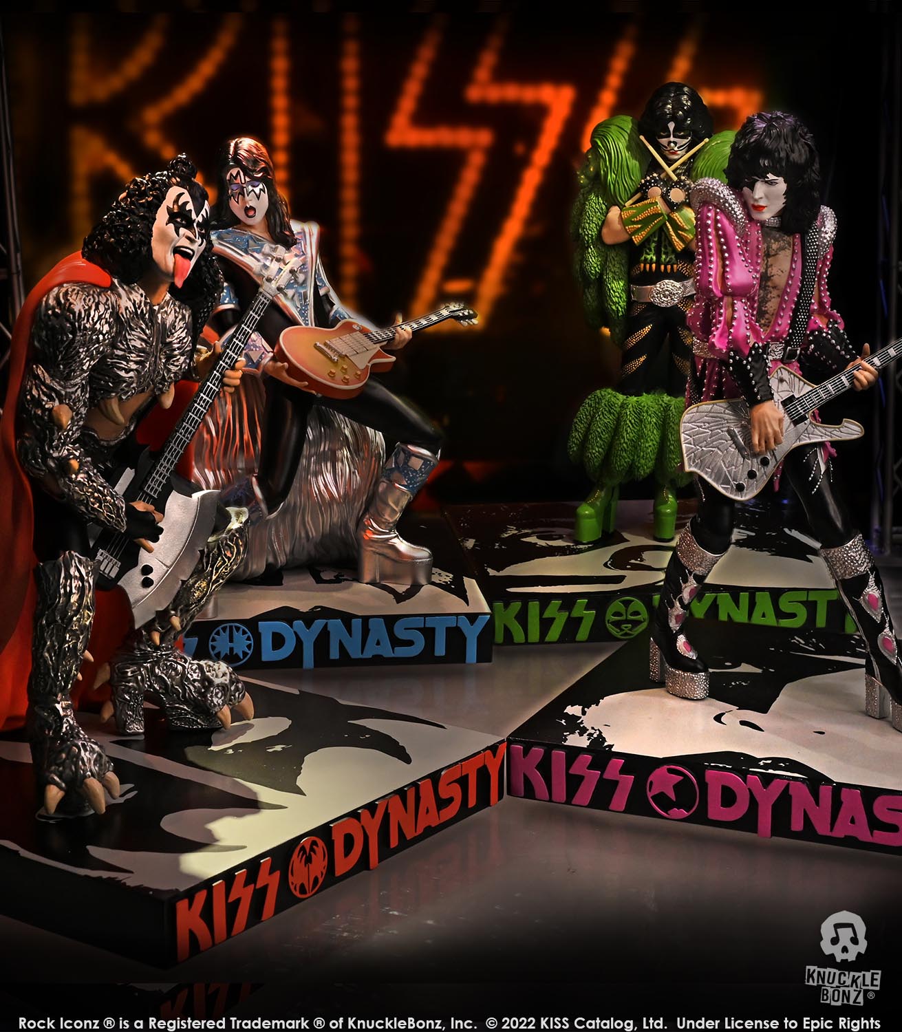 KISS Dynasty The Catman KnuckleBonz Statue