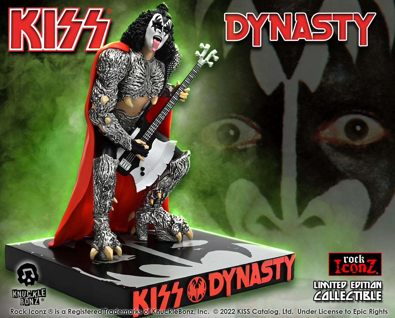 KISS Dynasty The Demon KnuckleBonz Statue