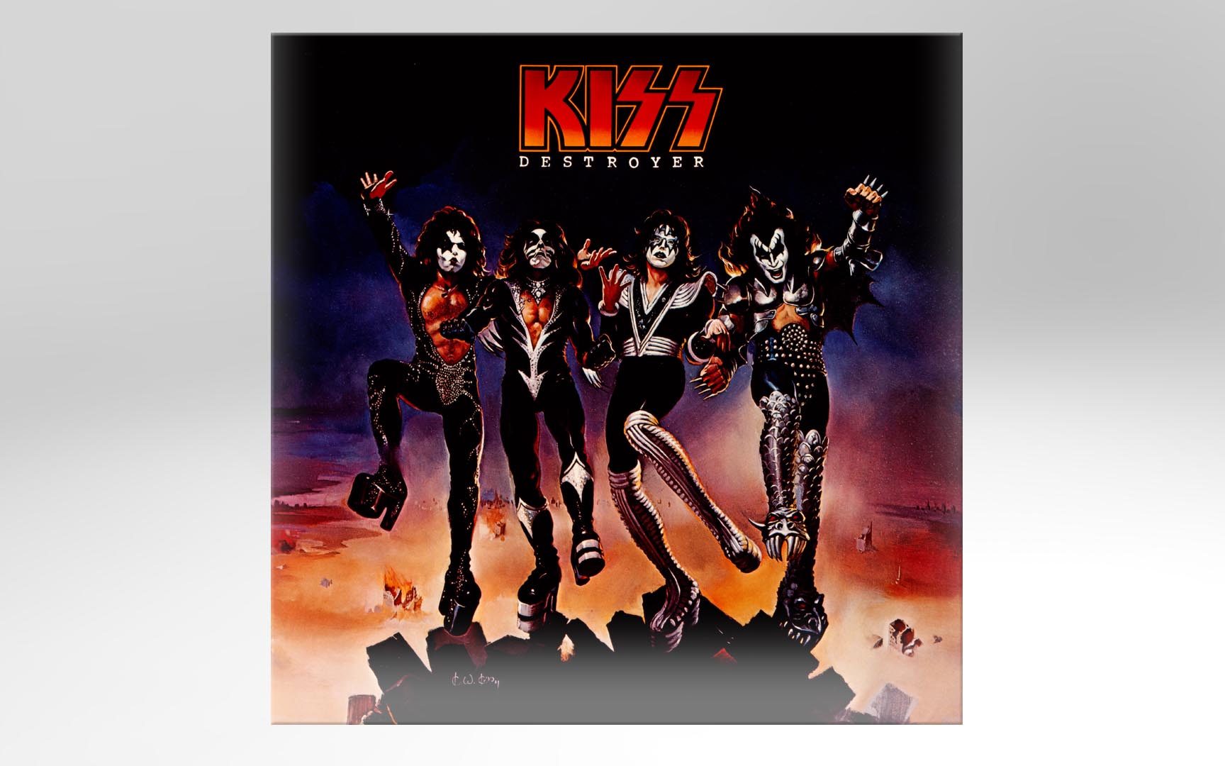 KISS (Destroyer) KnuckleBonz Statue
