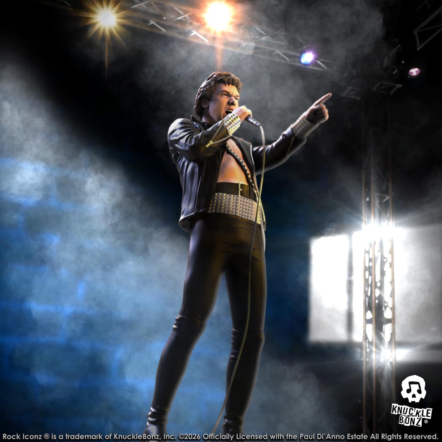 Paul Di'Anno KnuckleBonz Statue