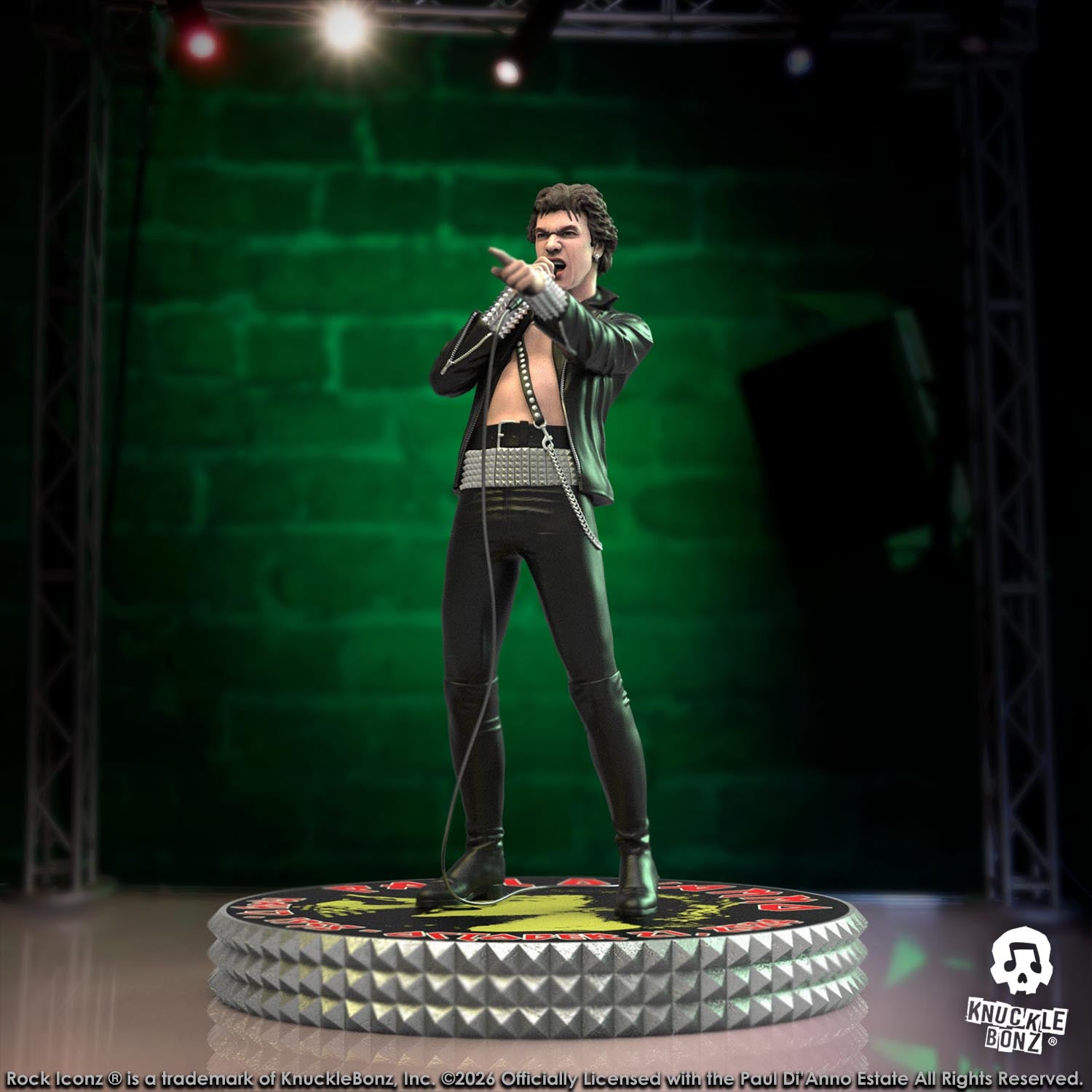 Paul Di'Anno KnuckleBonz Statue