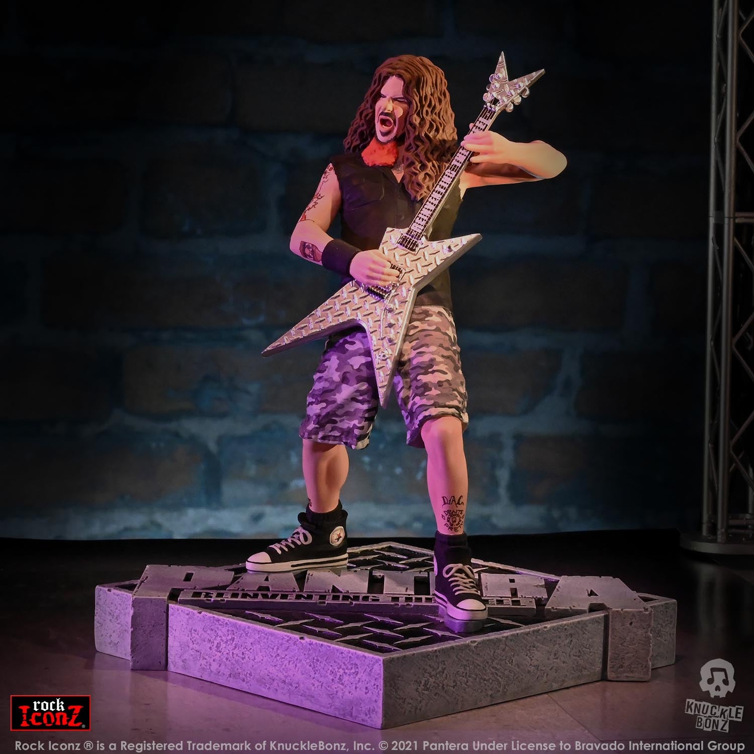 Pantera Dimebag Darrell (Reinventing the Steel) KnuckleBonz Statue