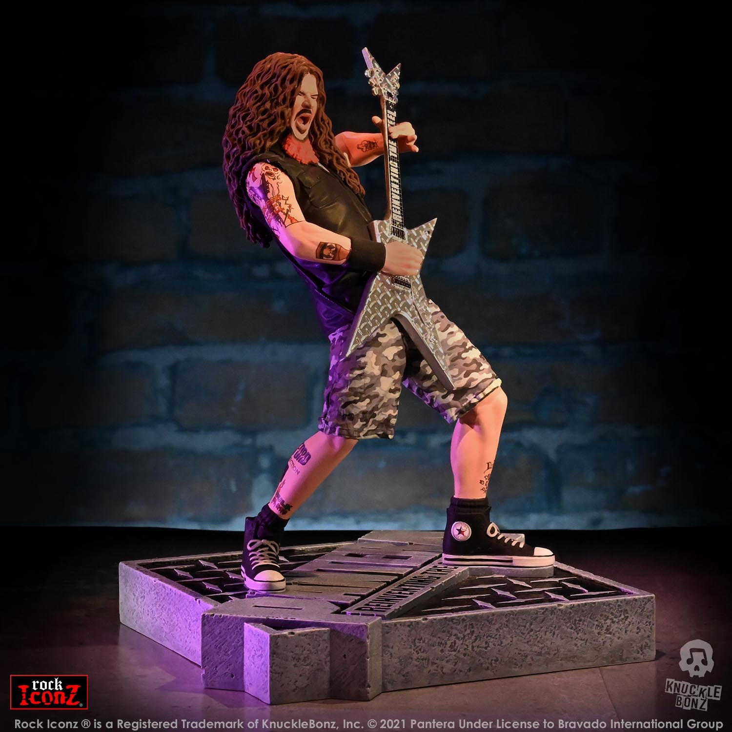 Pantera Dimebag Darrell (Reinventing the Steel) KnuckleBonz Statue