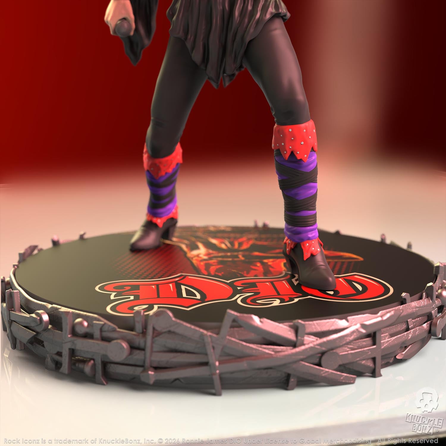 Ronnie James Dio III KnuckleBonz Statue