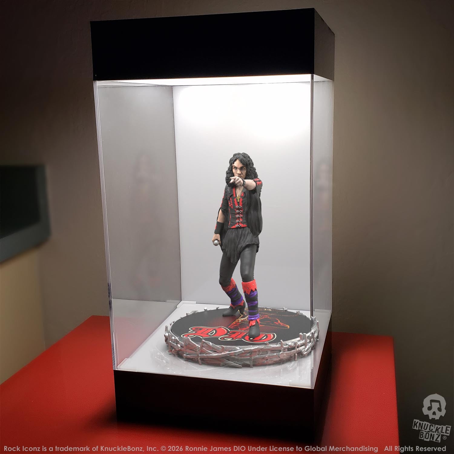 Ronnie James Dio III KnuckleBonz Statue