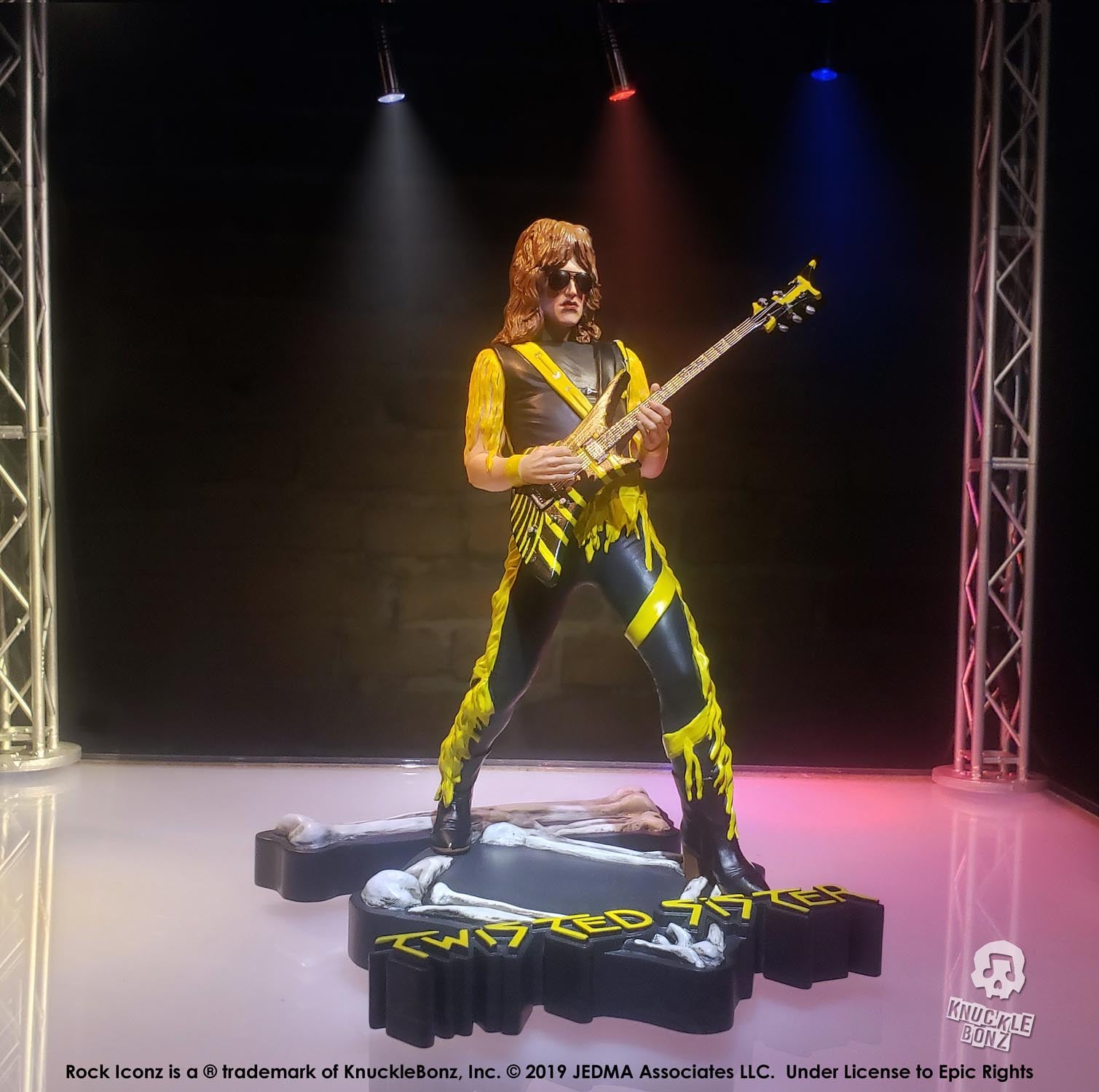 Jay Jay French (Twisted Sister) KnuckleBonz Statue