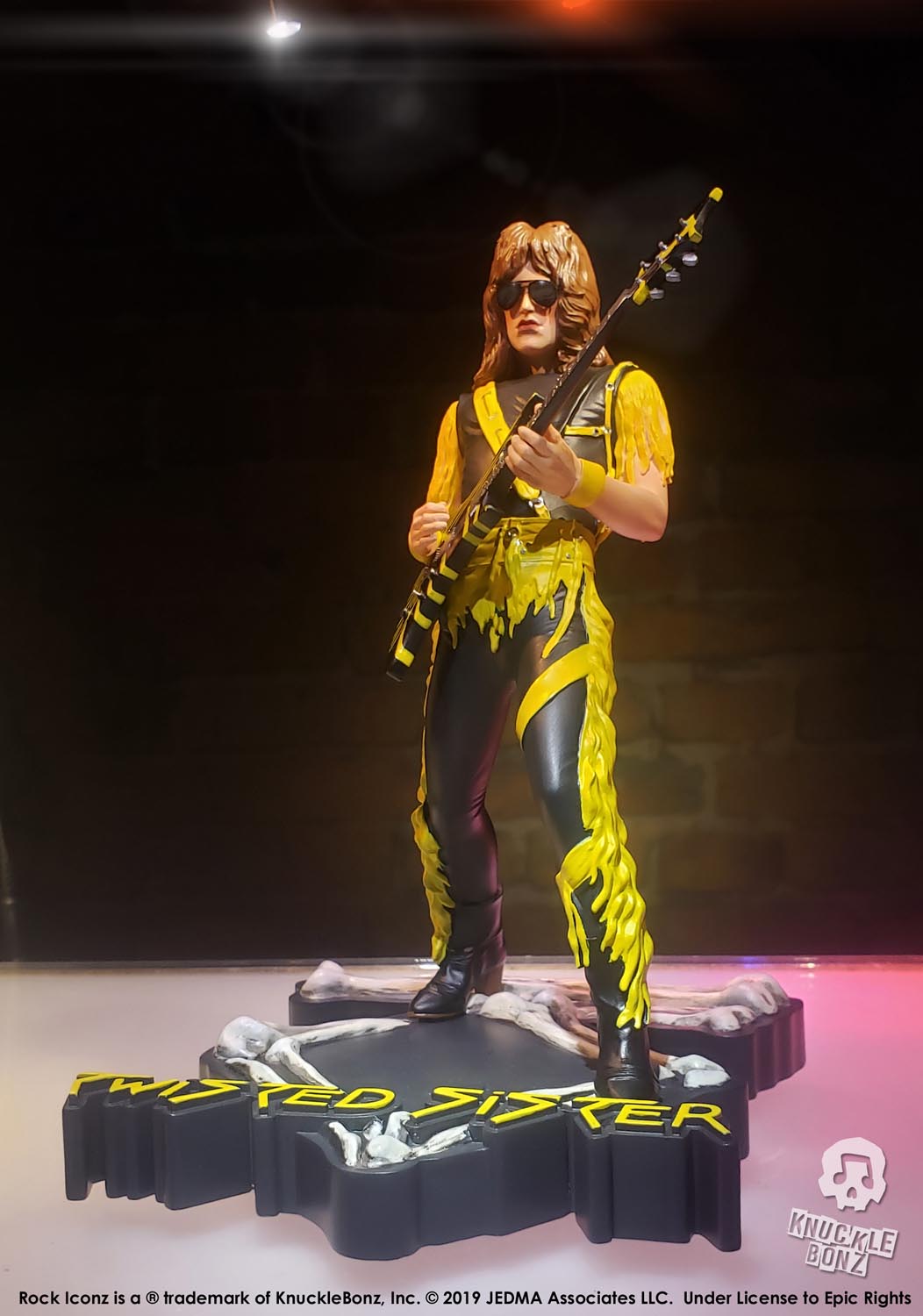 Jay Jay French (Twisted Sister) KnuckleBonz Statue