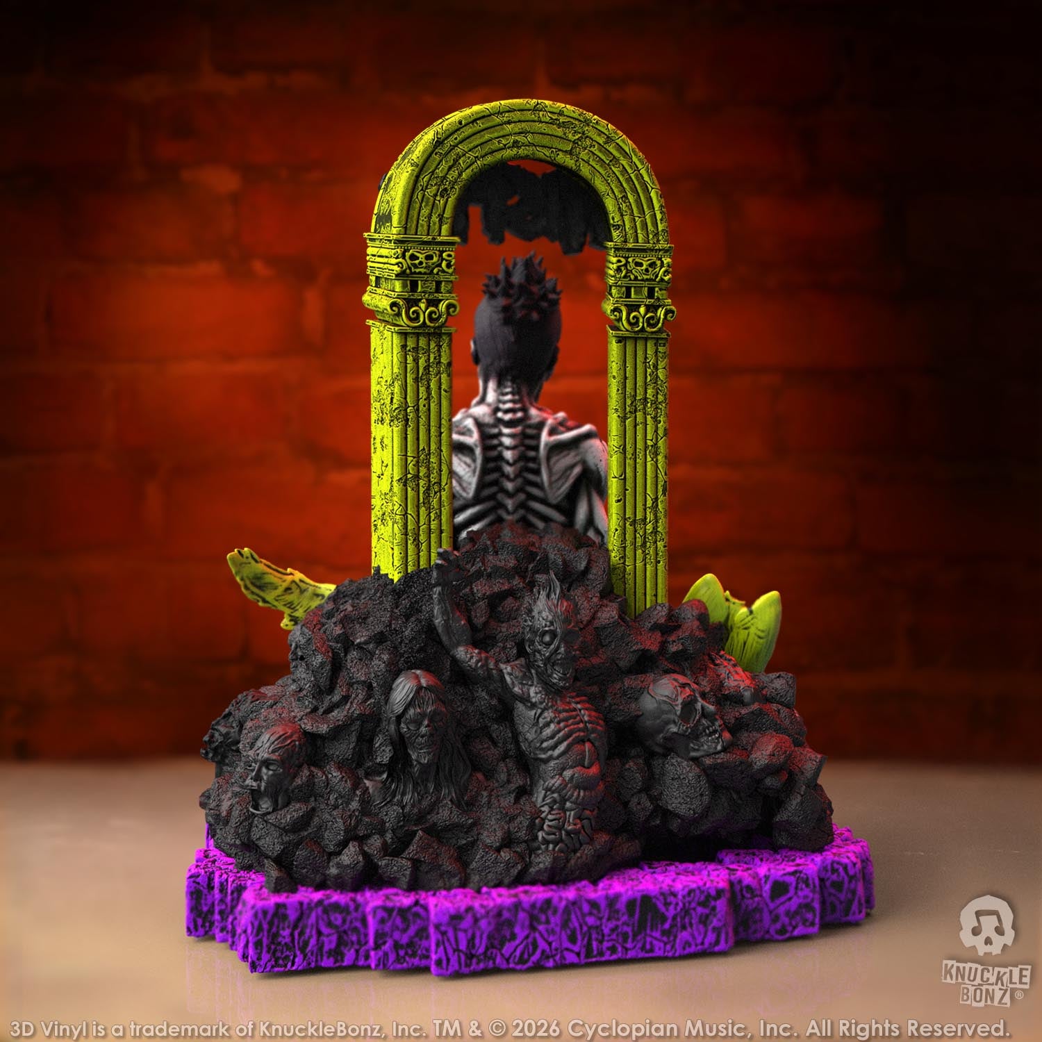Misfits Earth A.D. Death Comes Ripping KnuckleBonz Statue