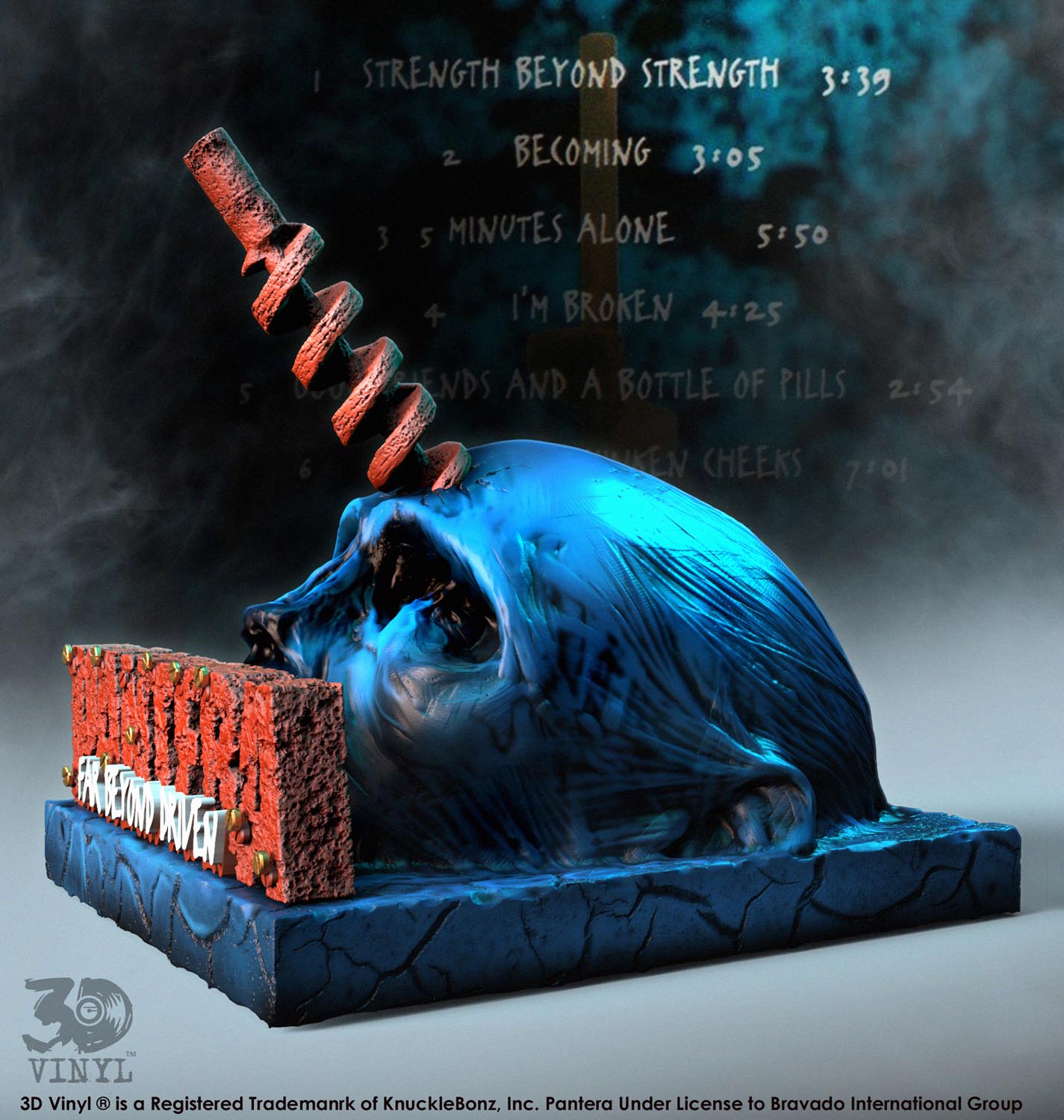 Pantera Far Beyond Driven KnuckleBonz Statue