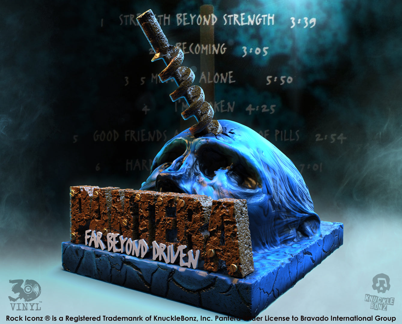Pantera Far Beyond Driven KnuckleBonz Statue
