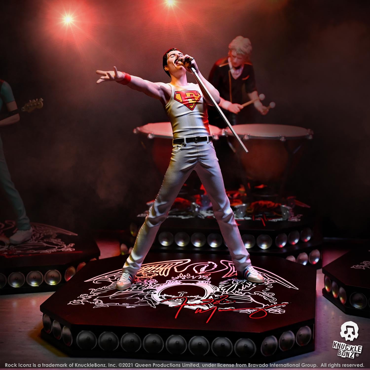 Queen Freddie Mercury KnuckleBonz Statue