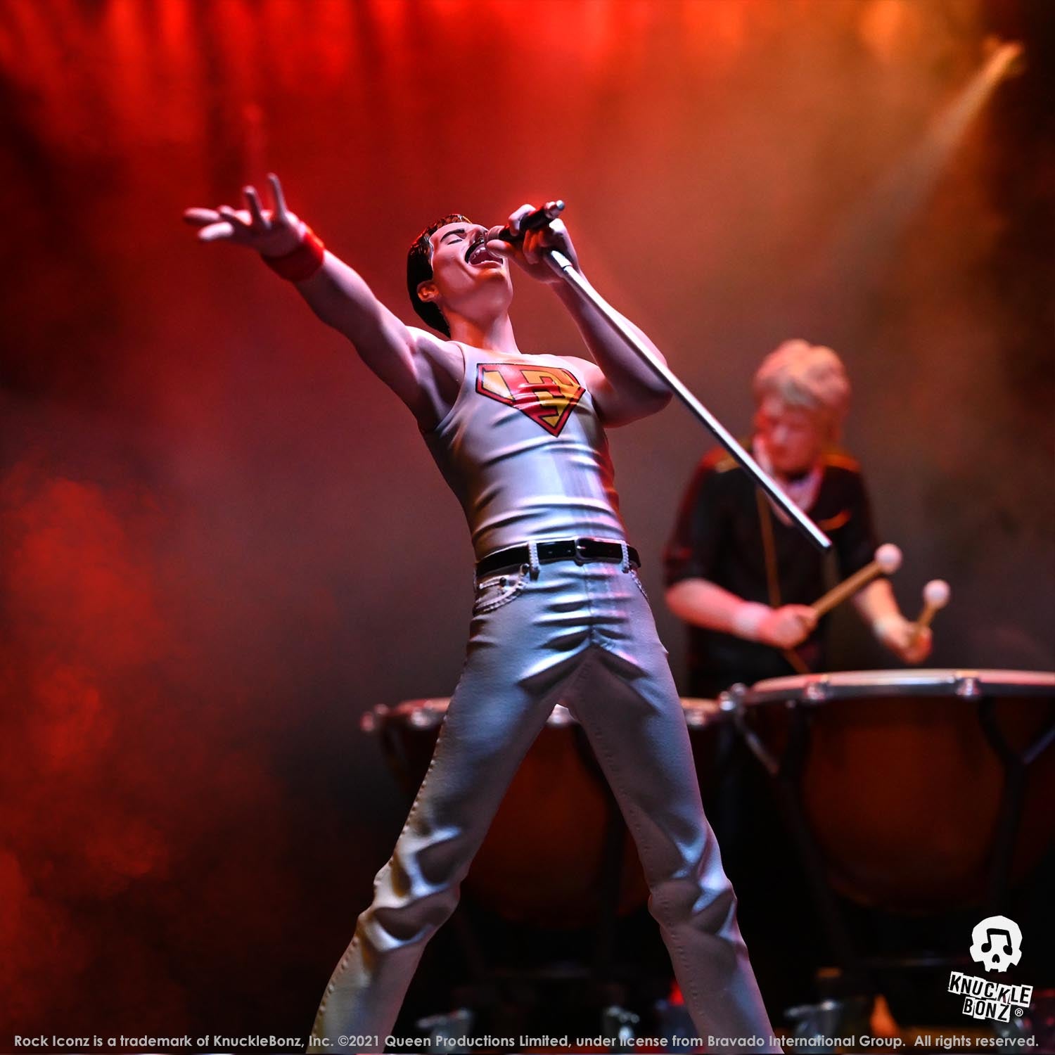 Queen Freddie Mercury KnuckleBonz Statue