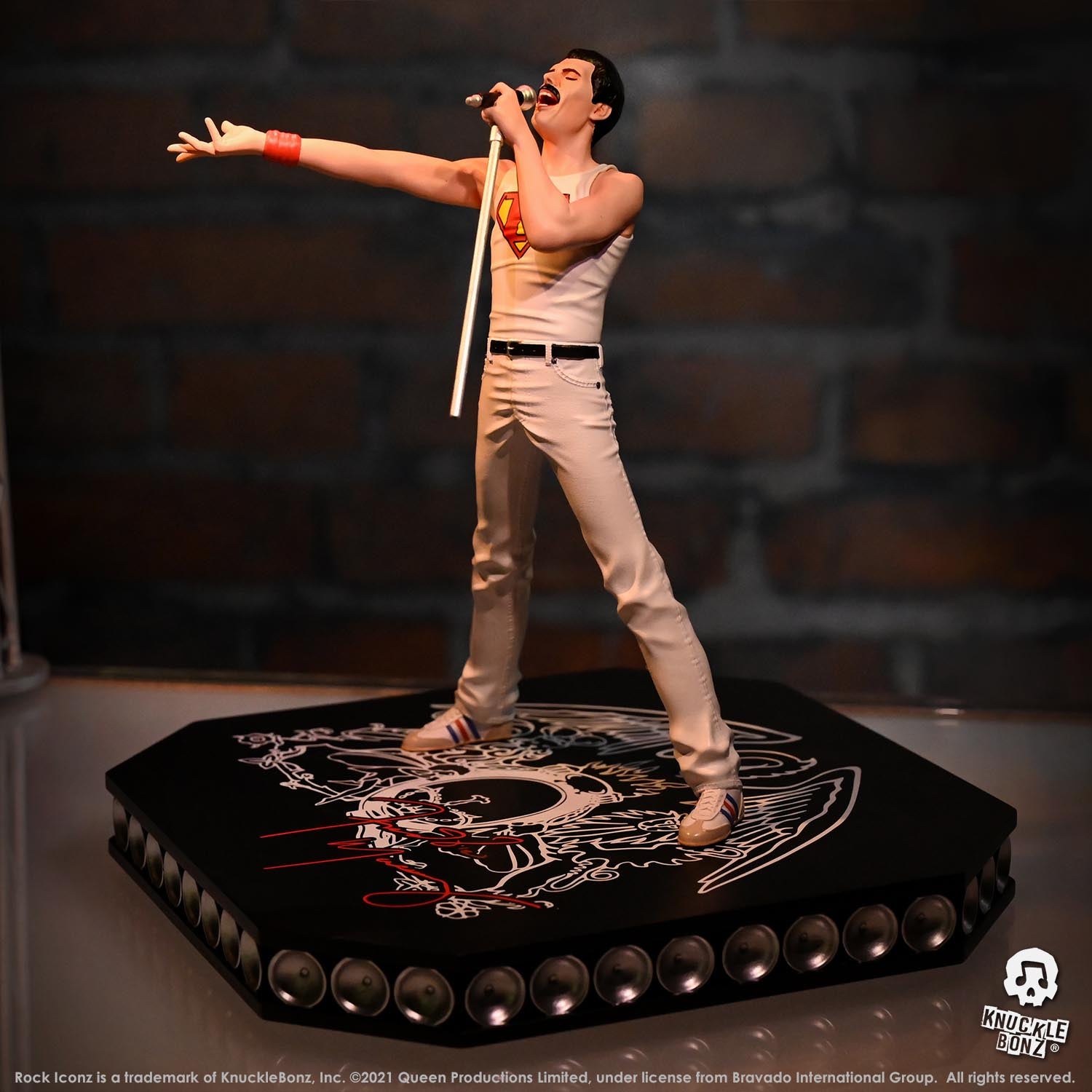 Queen Freddie Mercury KnuckleBonz Statue