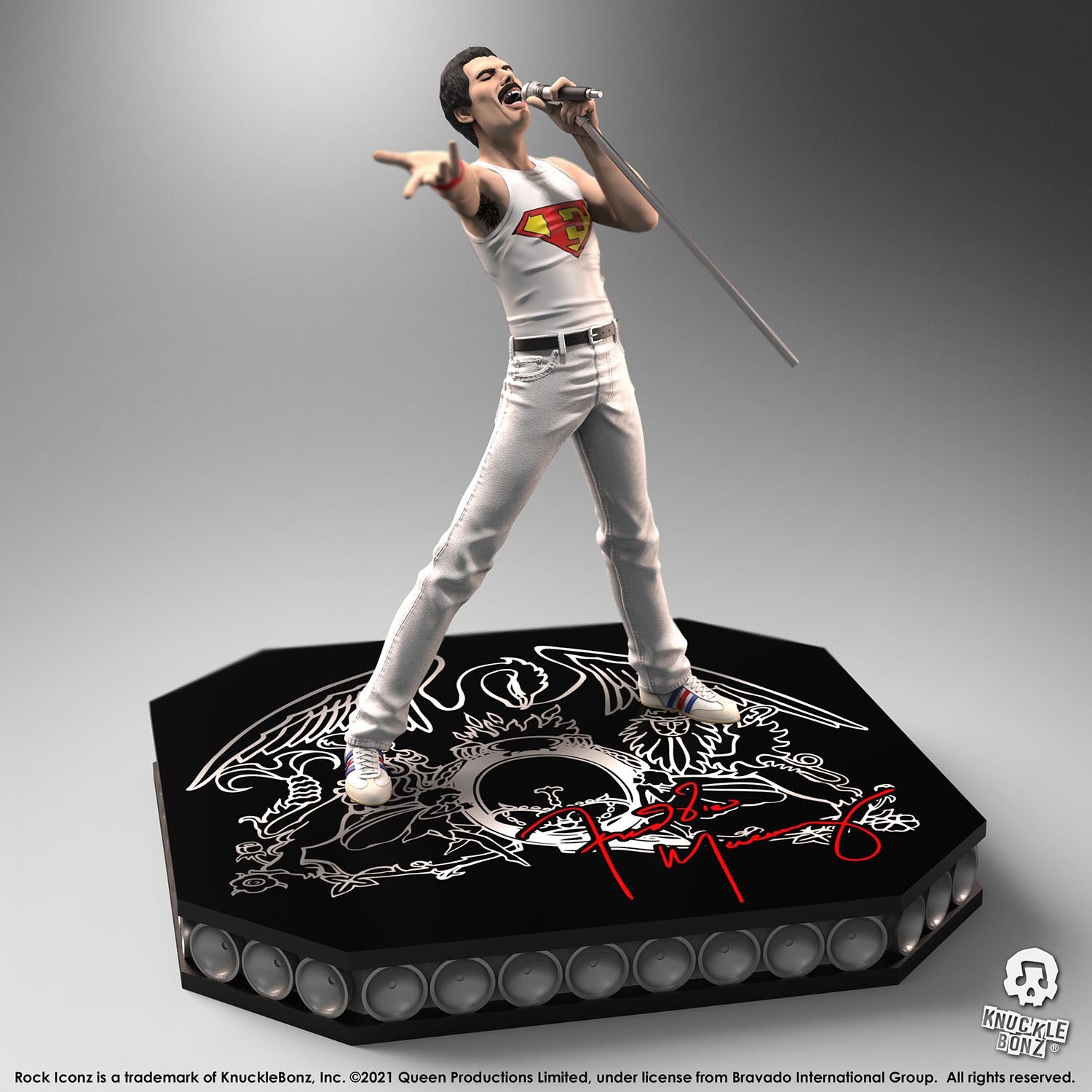 Queen Freddie Mercury KnuckleBonz Statue