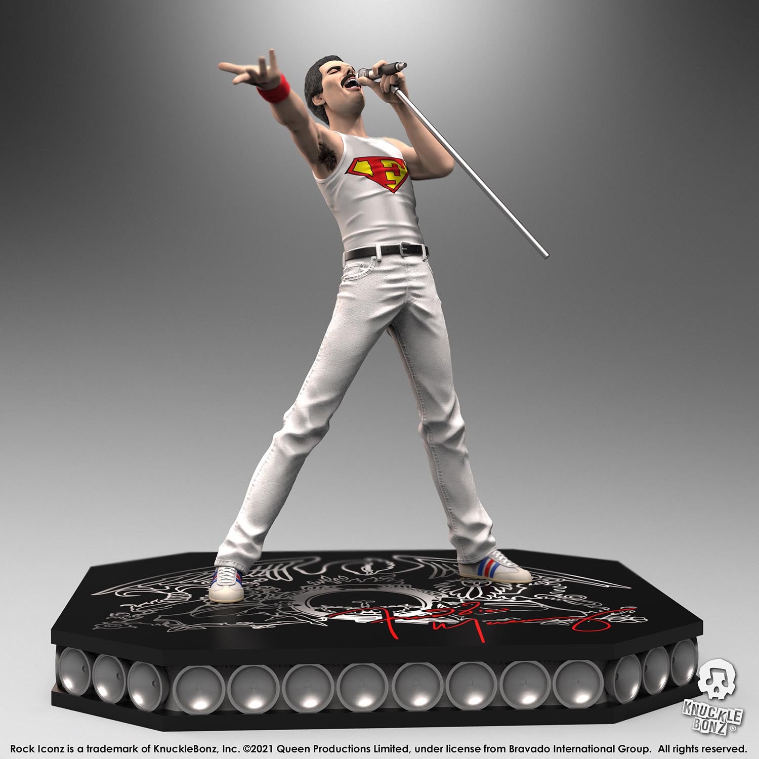 Queen Freddie Mercury KnuckleBonz Statue