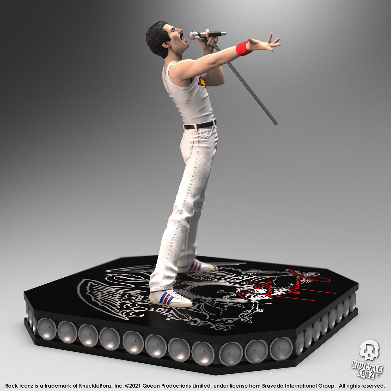 Queen Freddie Mercury KnuckleBonz Statue