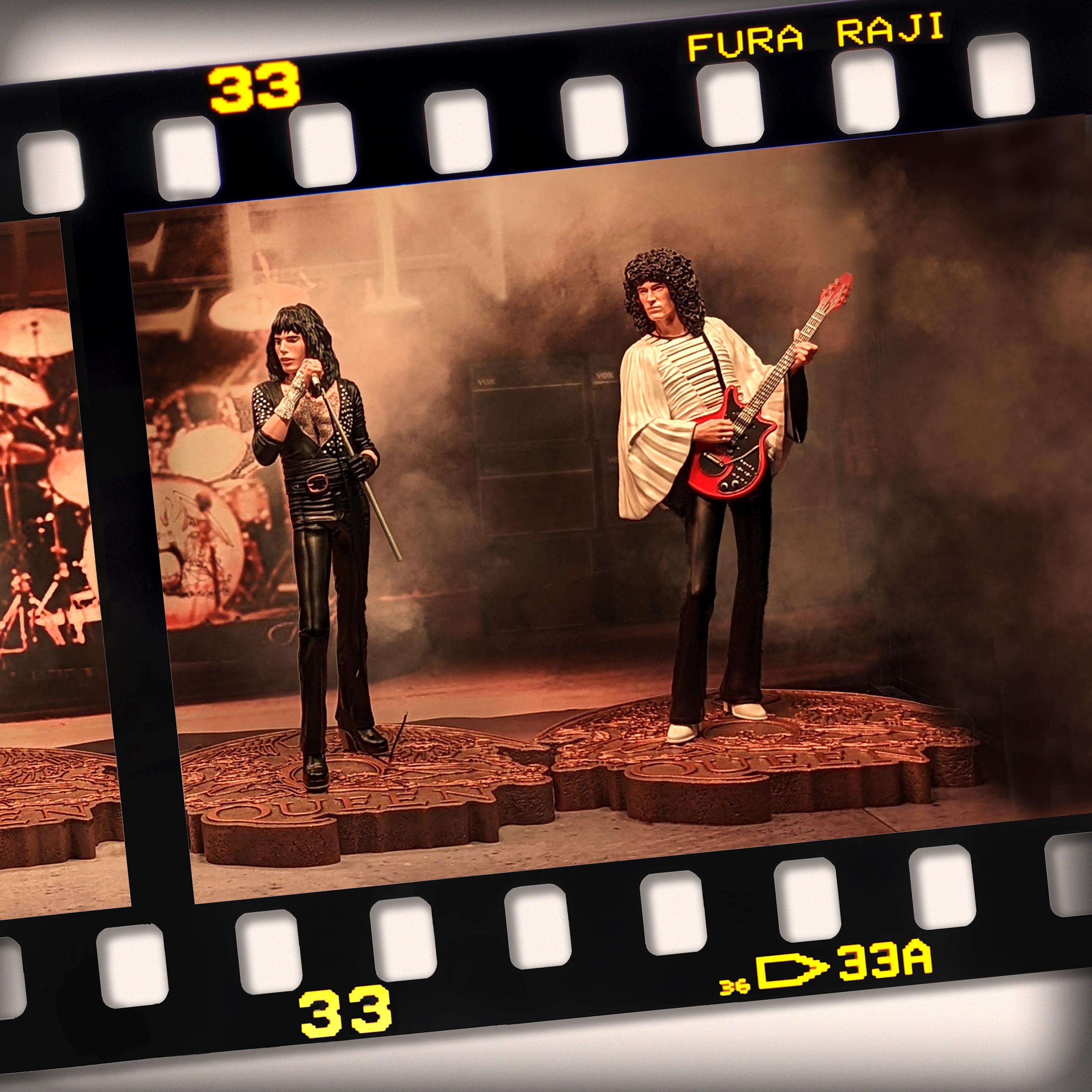 Queen II Freddie Mercury KnuckleBonz Statue