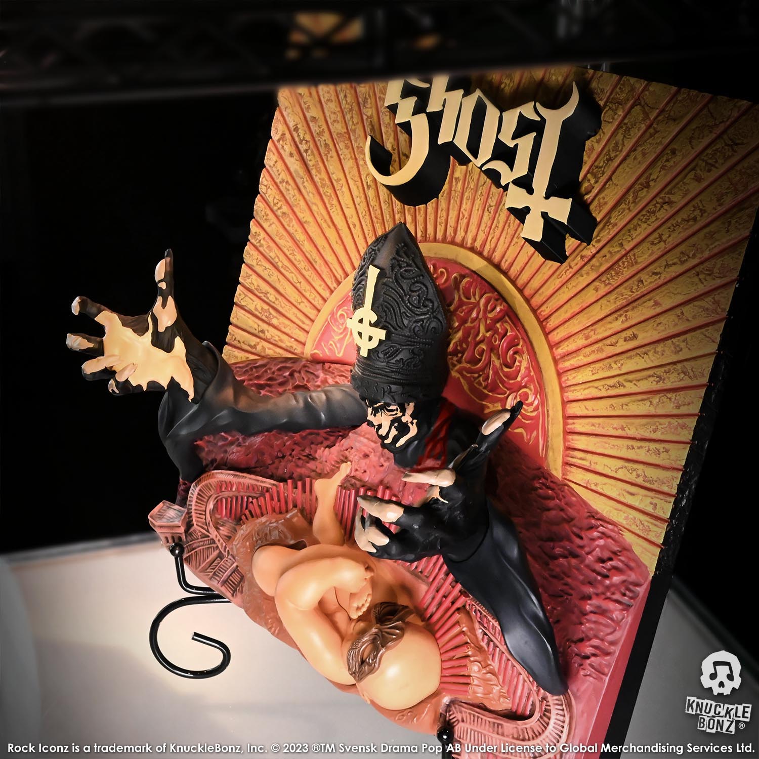 Ghost Infestissumam KnuckleBonz Statue