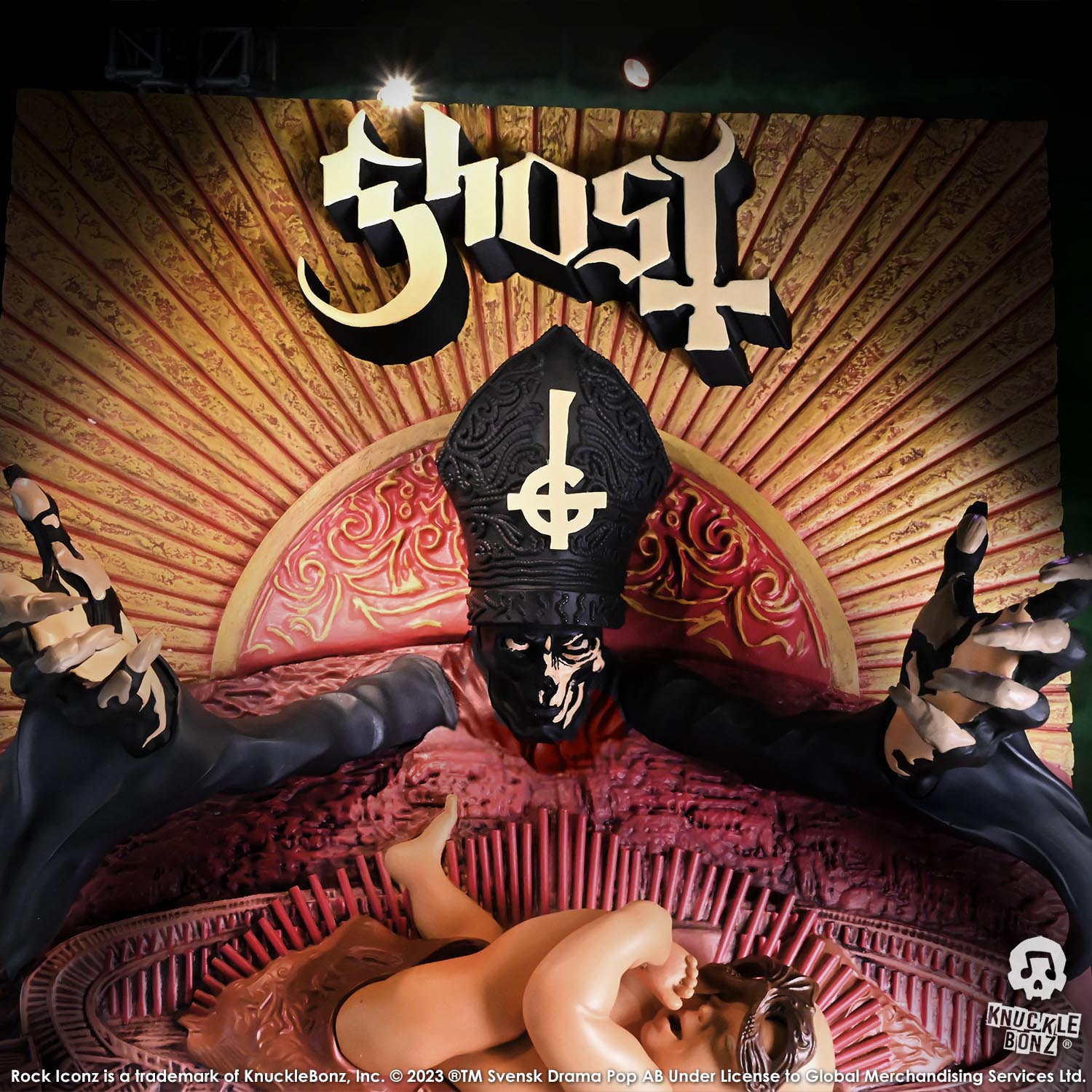Ghost Infestissumam KnuckleBonz Statue