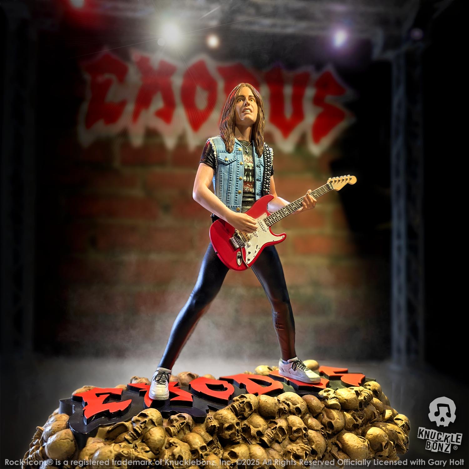 Exodus Gary Holt KnuckleBonz Statue