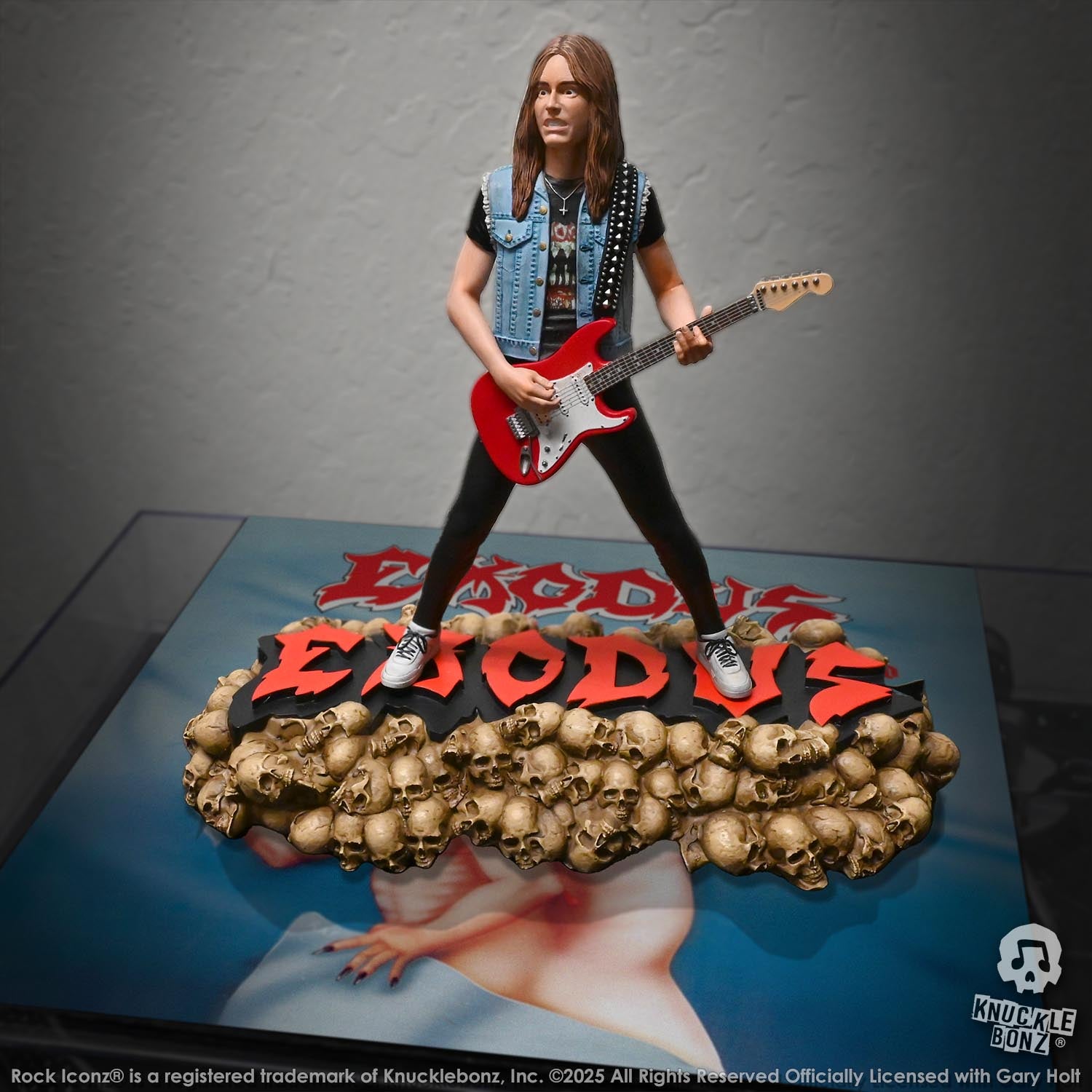 Exodus Gary Holt KnuckleBonz Statue