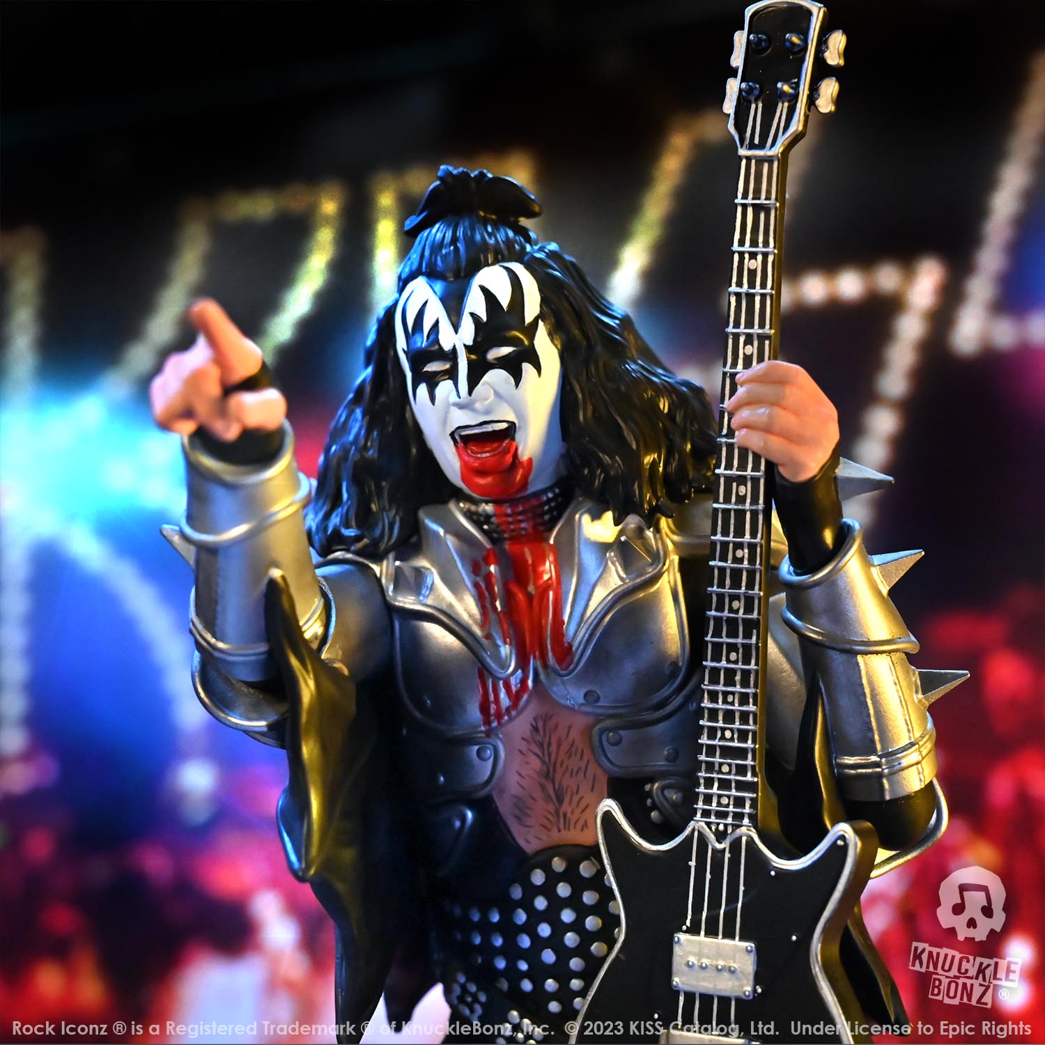 KISS Destroyer The Demon KnuckleBonz Statue