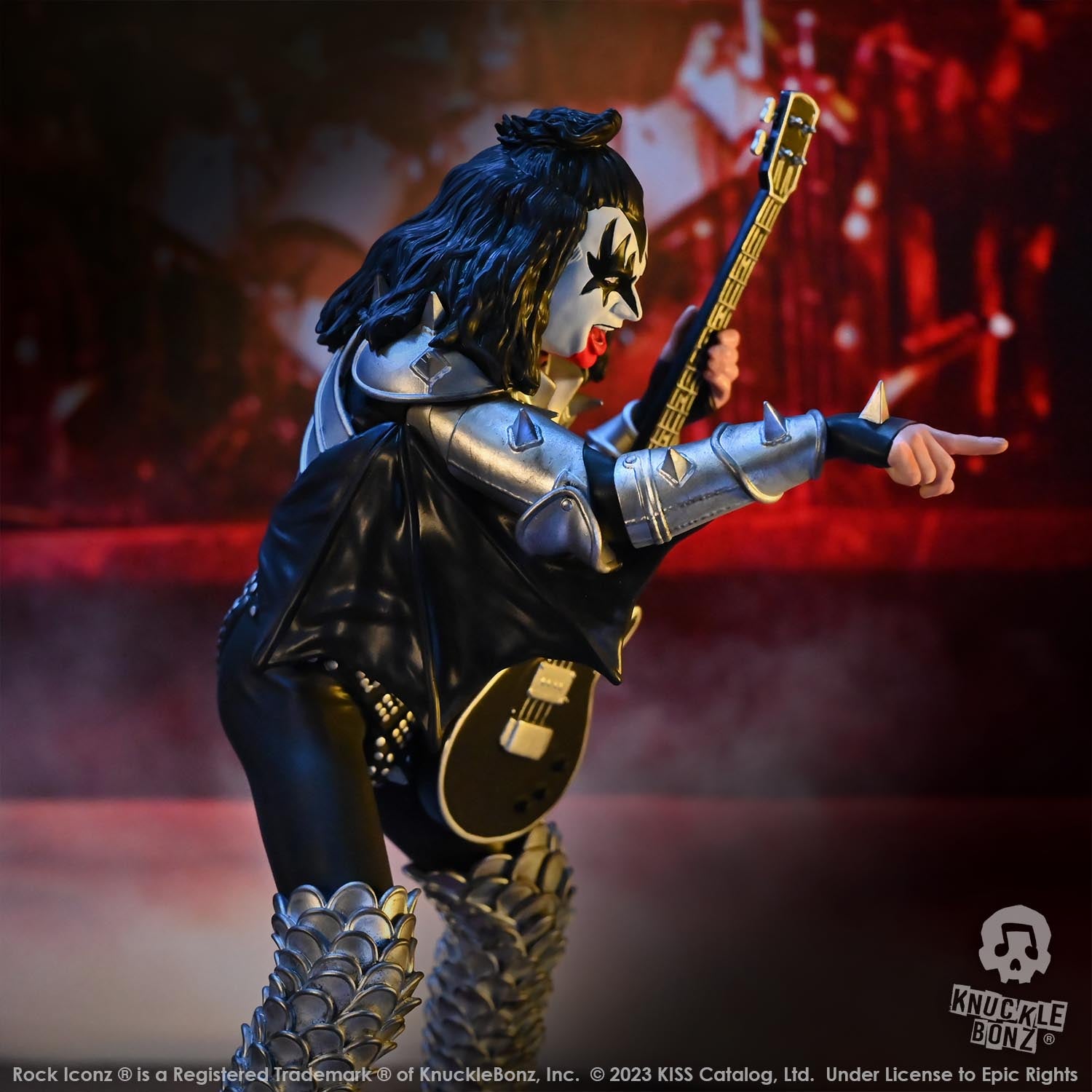 KISS Destroyer The Demon KnuckleBonz Statue