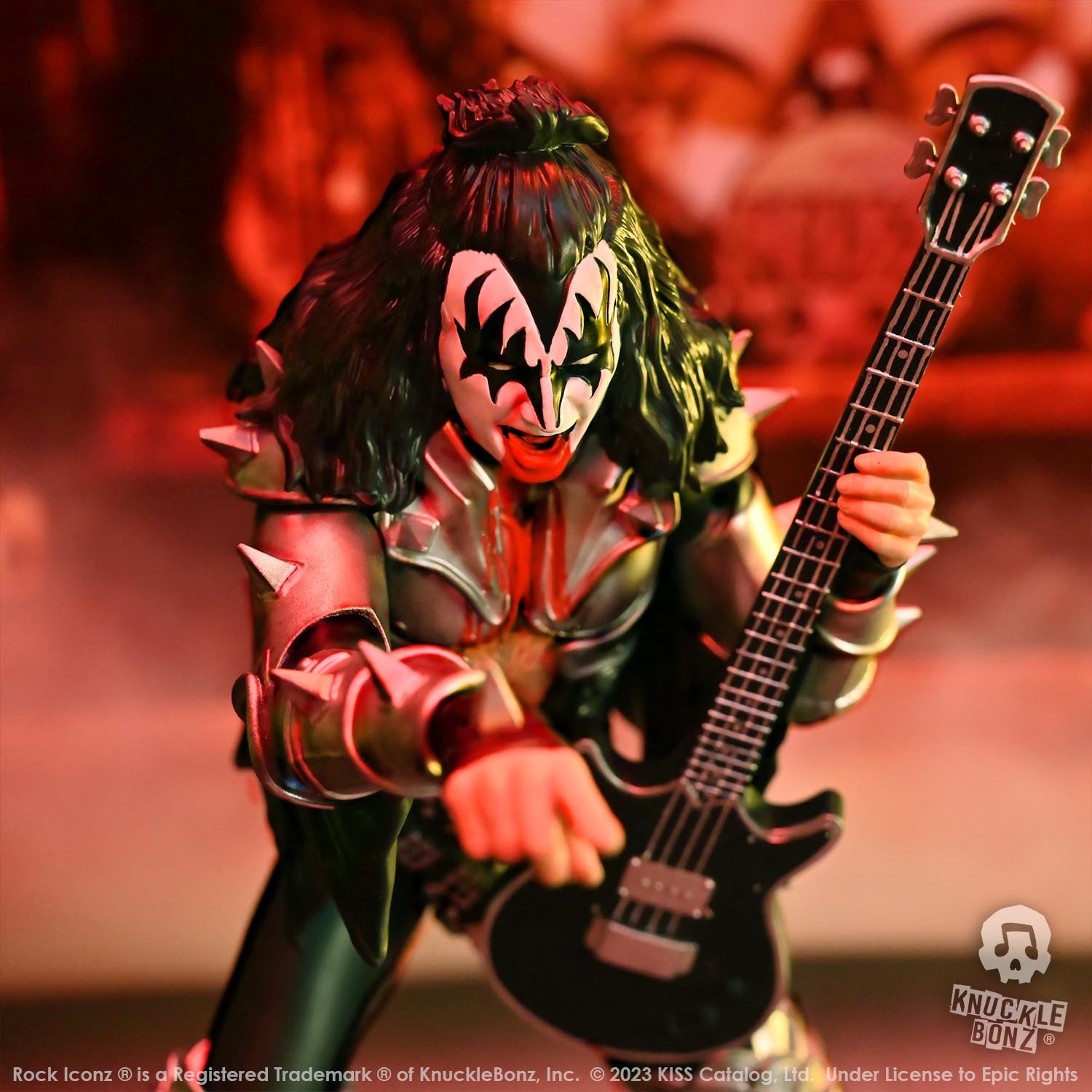 KISS Destroyer The Demon KnuckleBonz Statue