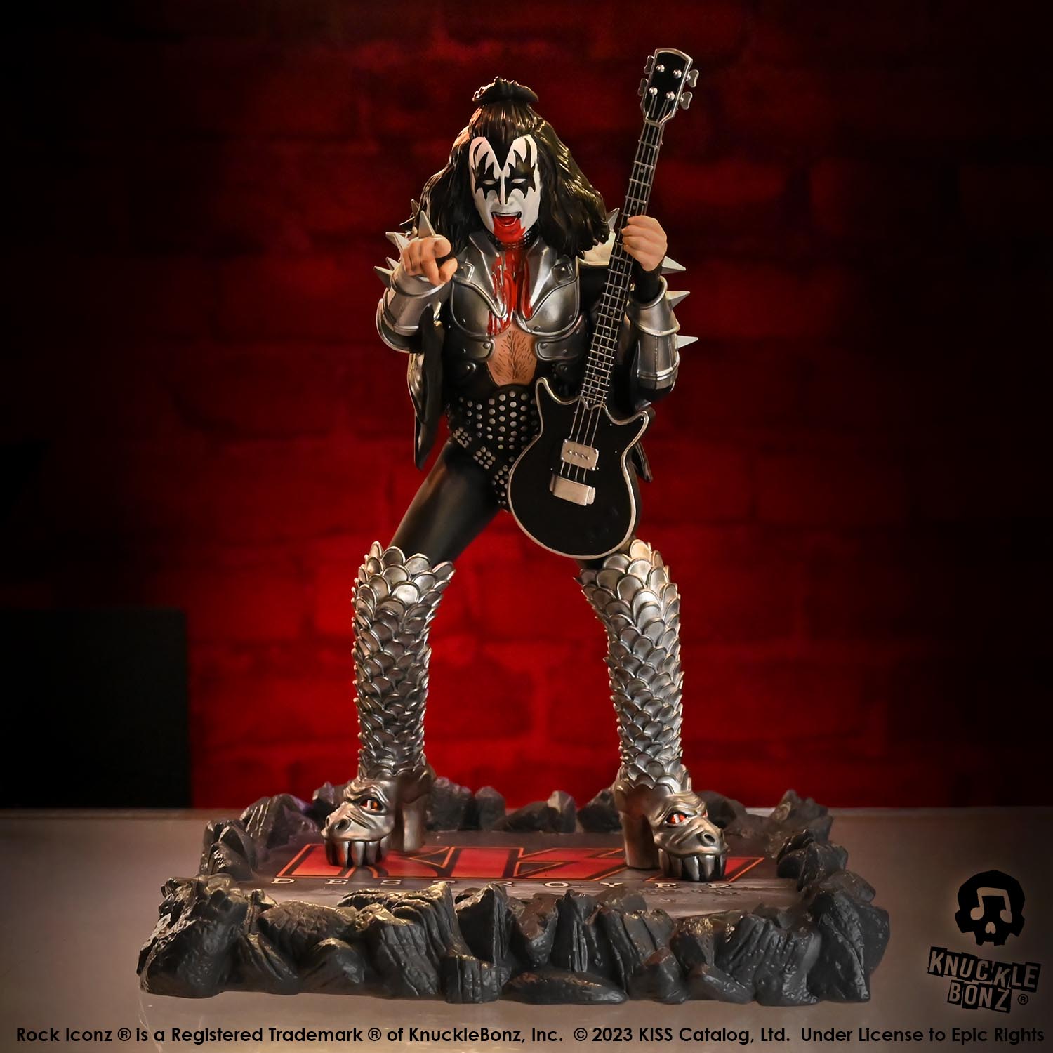 KISS Destroyer KnuckleBonz Statue Set