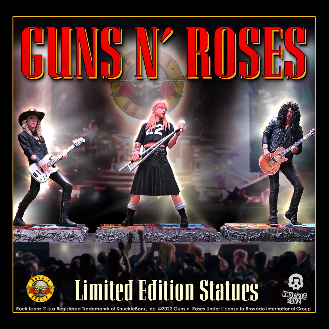 Guns N’ Roses II KnuckleBonz Statue Set