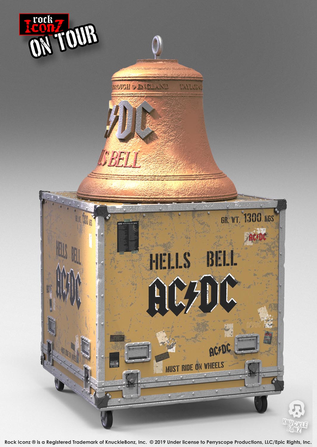 AC/DC Hells Bell KnuckleBonz Statue