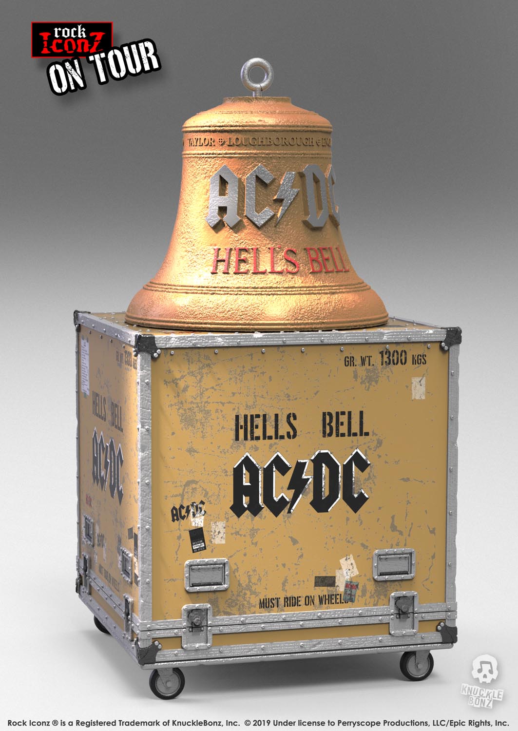 AC/DC Hells Bell KnuckleBonz Statue
