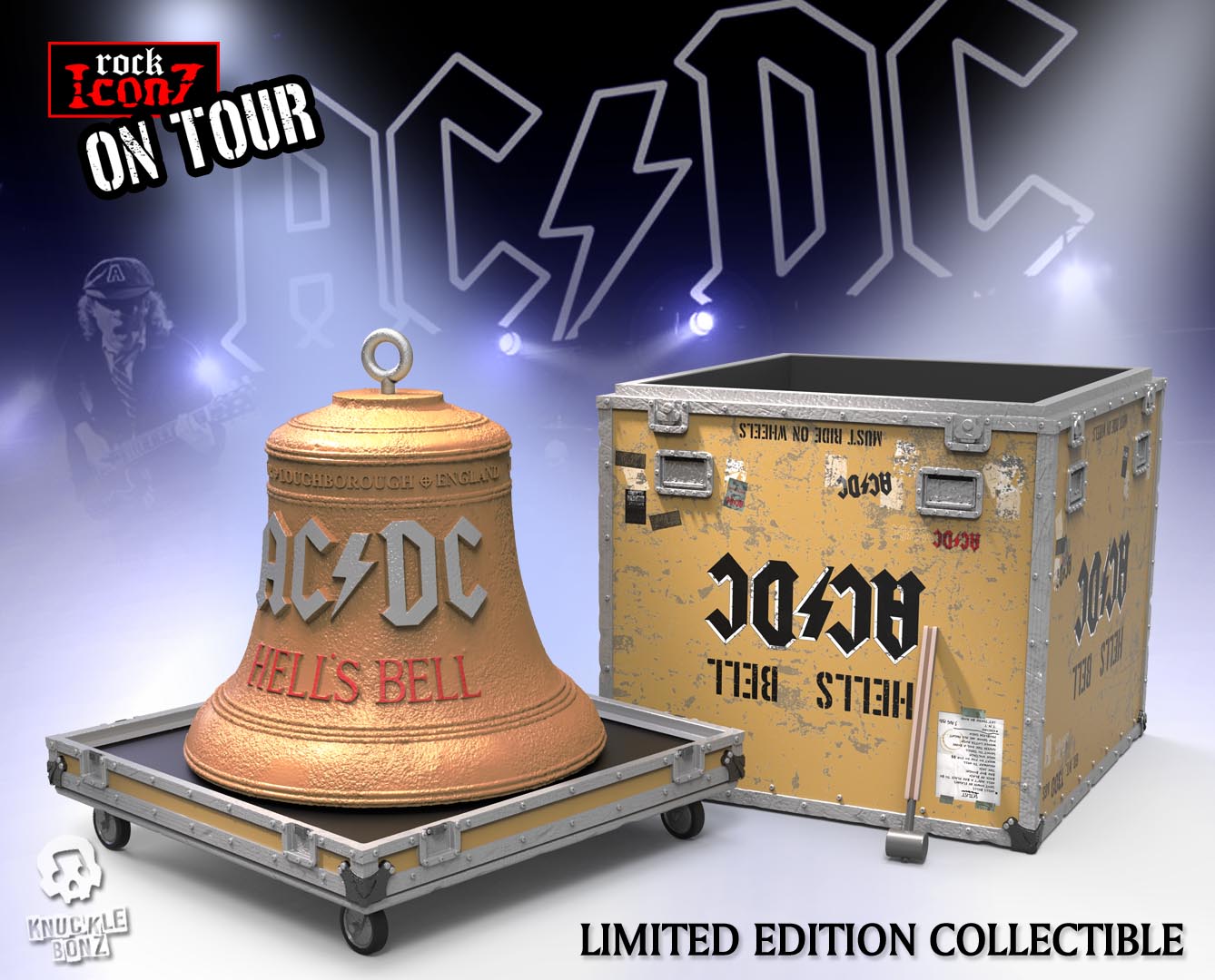 AC/DC Hells Bell KnuckleBonz Statue