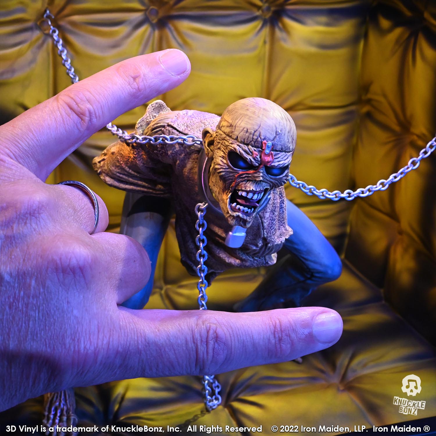 Iron Maiden Piece of Mind KnuckleBonz Statue