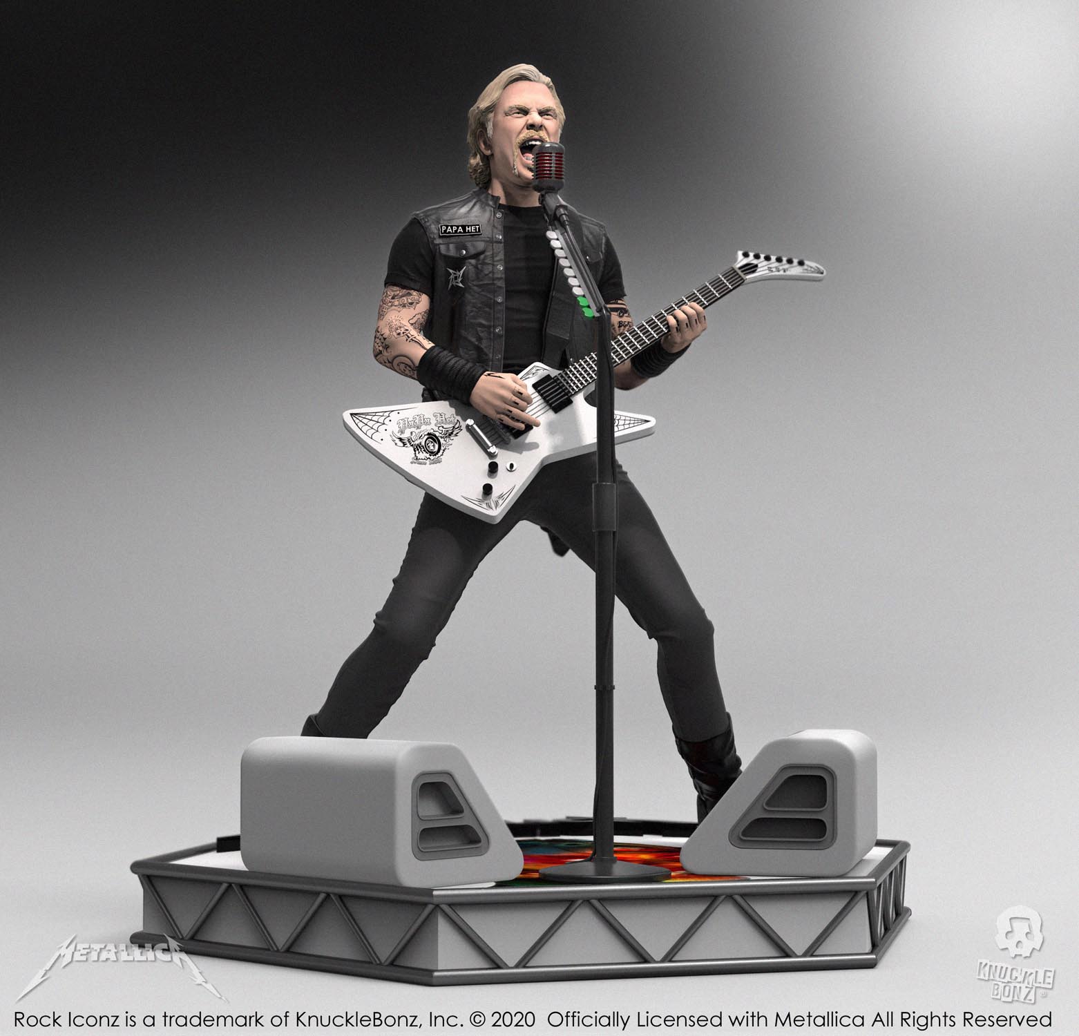 Metallica James Hetfield KnuckleBonz Statue