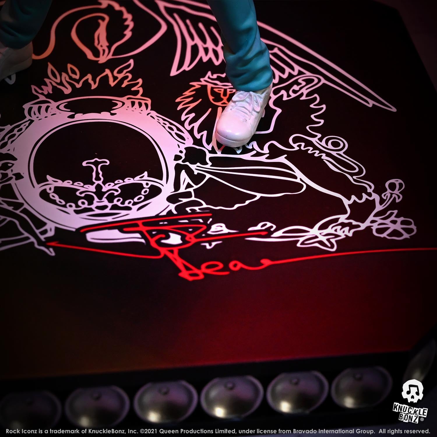 Queen John Deacon KnuckleBonz Statue