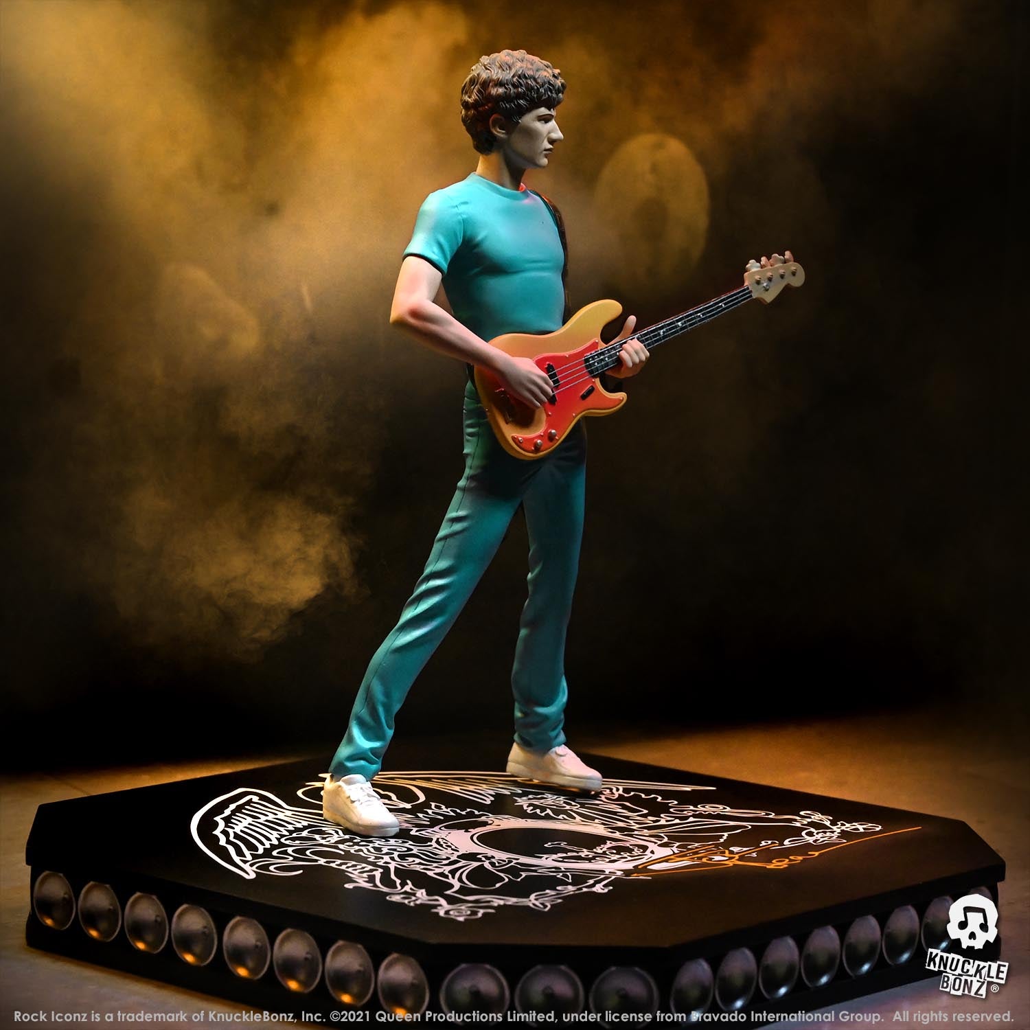 Queen John Deacon KnuckleBonz Statue