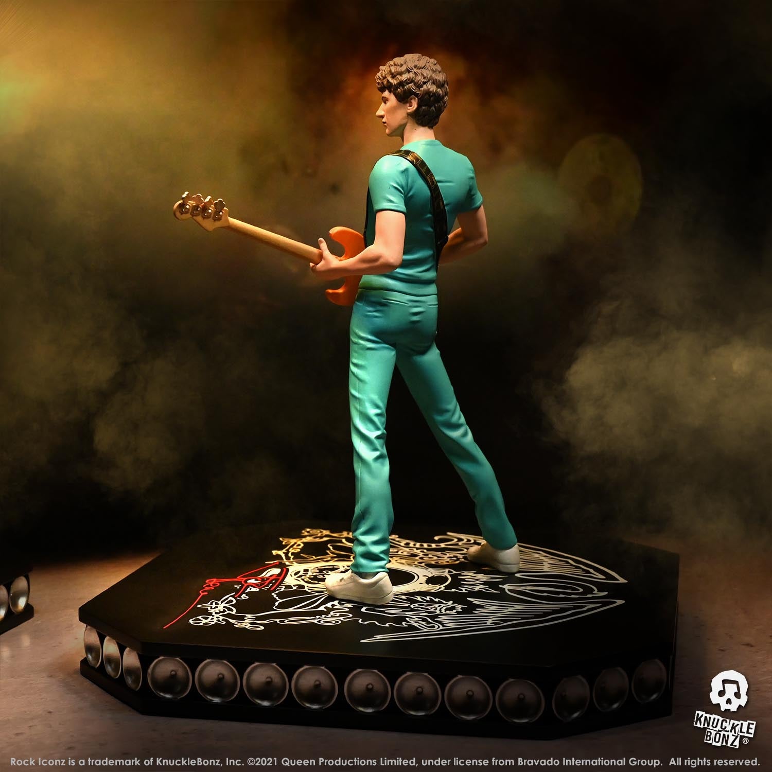 Queen John Deacon KnuckleBonz Statue