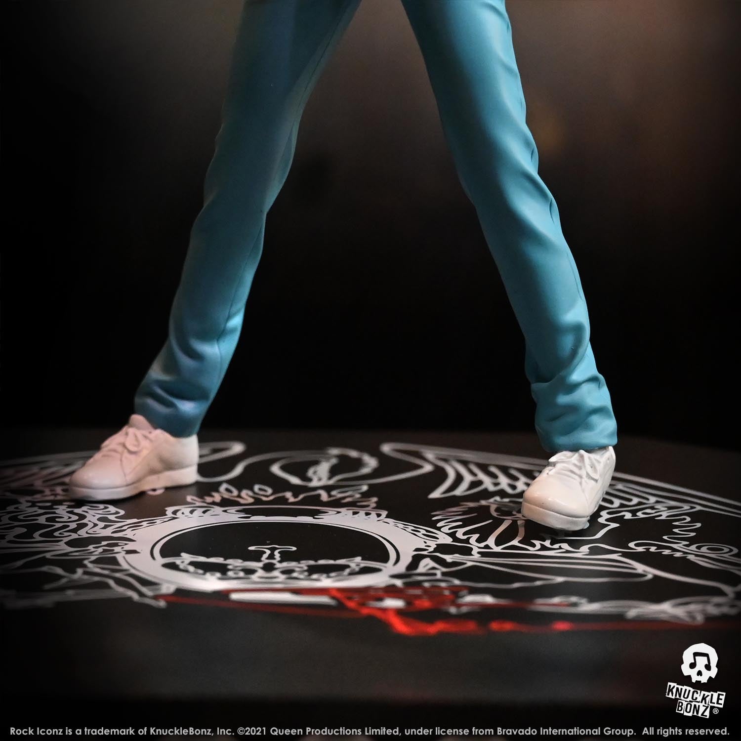 Queen John Deacon KnuckleBonz Statue